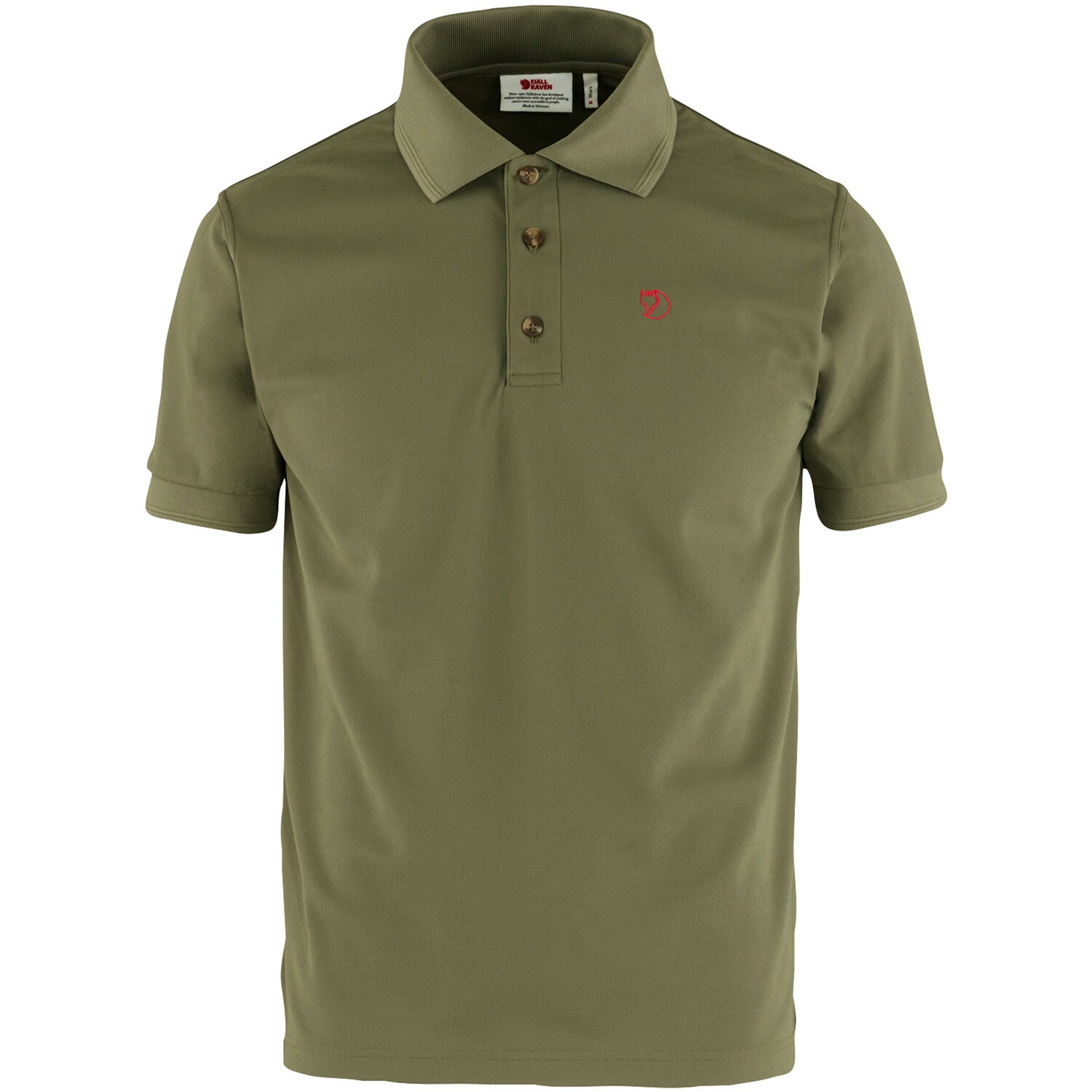 Fjällräven Polohemd Crowley Light Olive (Größe: 3XL)