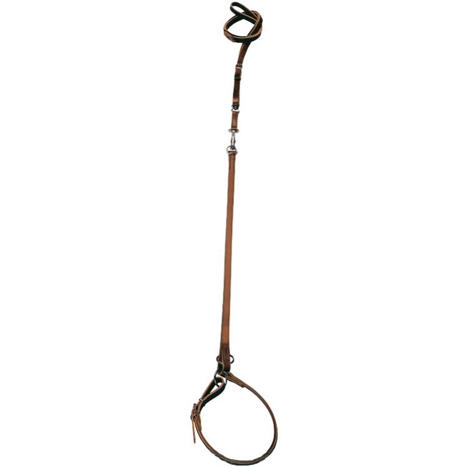 Heim Umhängeleine Leder mit Halsung