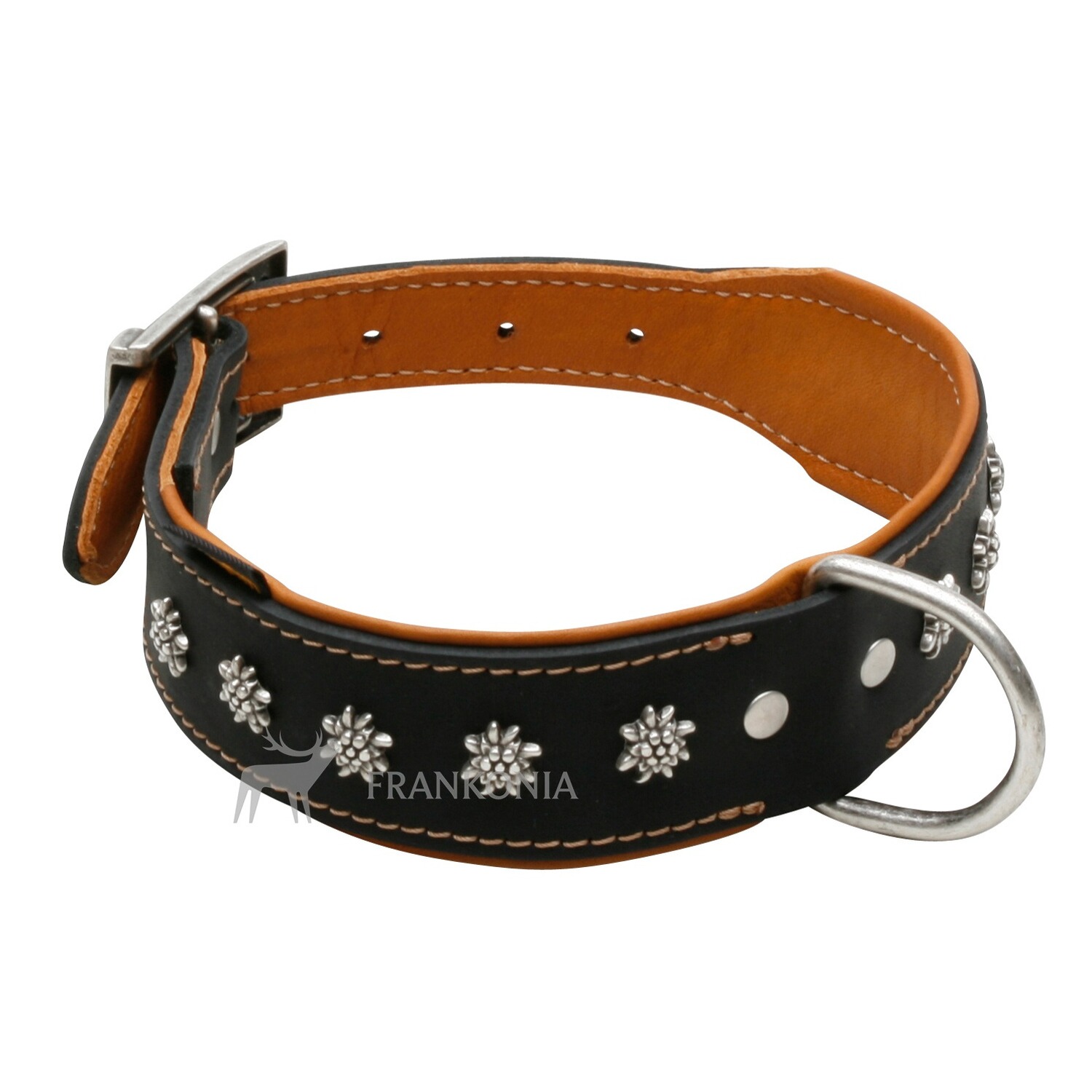 Heim Halsung 'Edelweiß' Länge 55 cm, Breite 30/45 mm