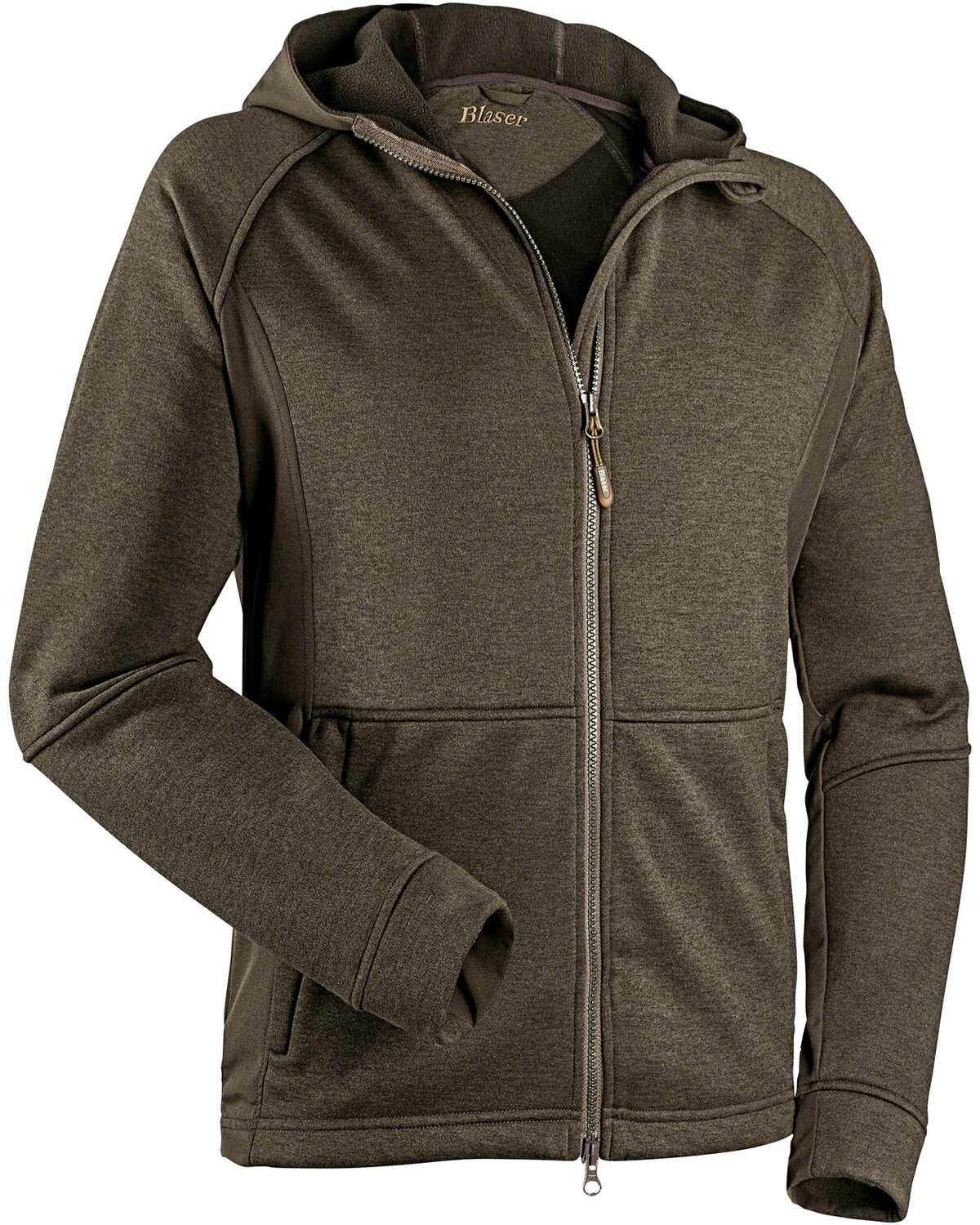 Blaser Outfits Active Fleecejacke Braun (Größe: 3XL)