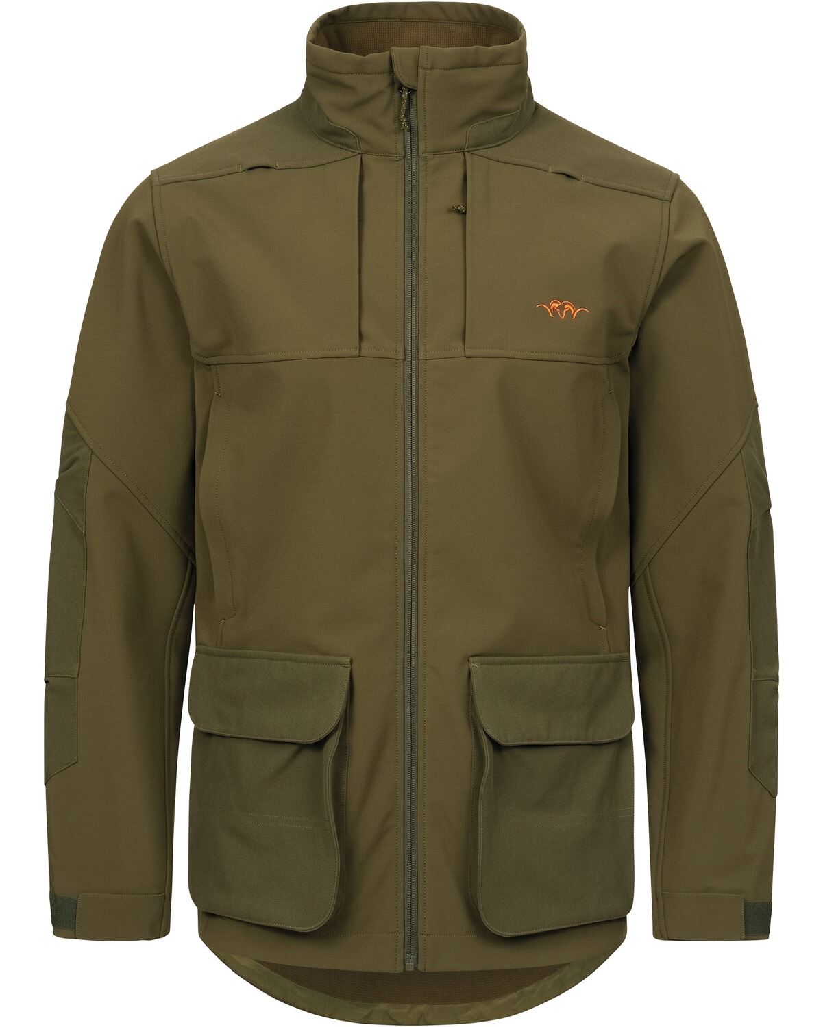 Blaser Outfits Softshelljacke Tackle Dunkeloliv (Größe: 3XL)