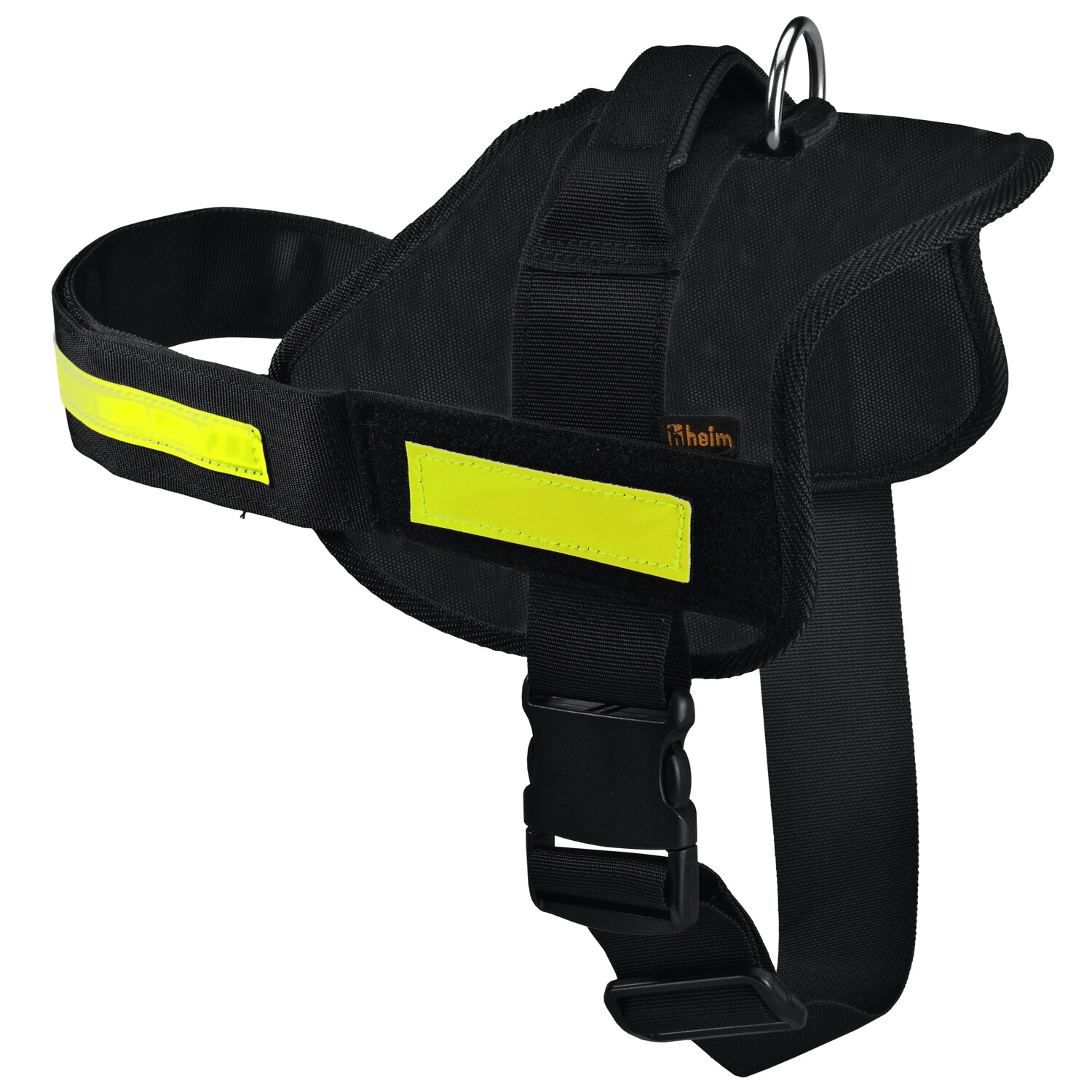 Heim Geschirr Profi Schwarz – Größe M (Bauchumfang 61–77 cm)