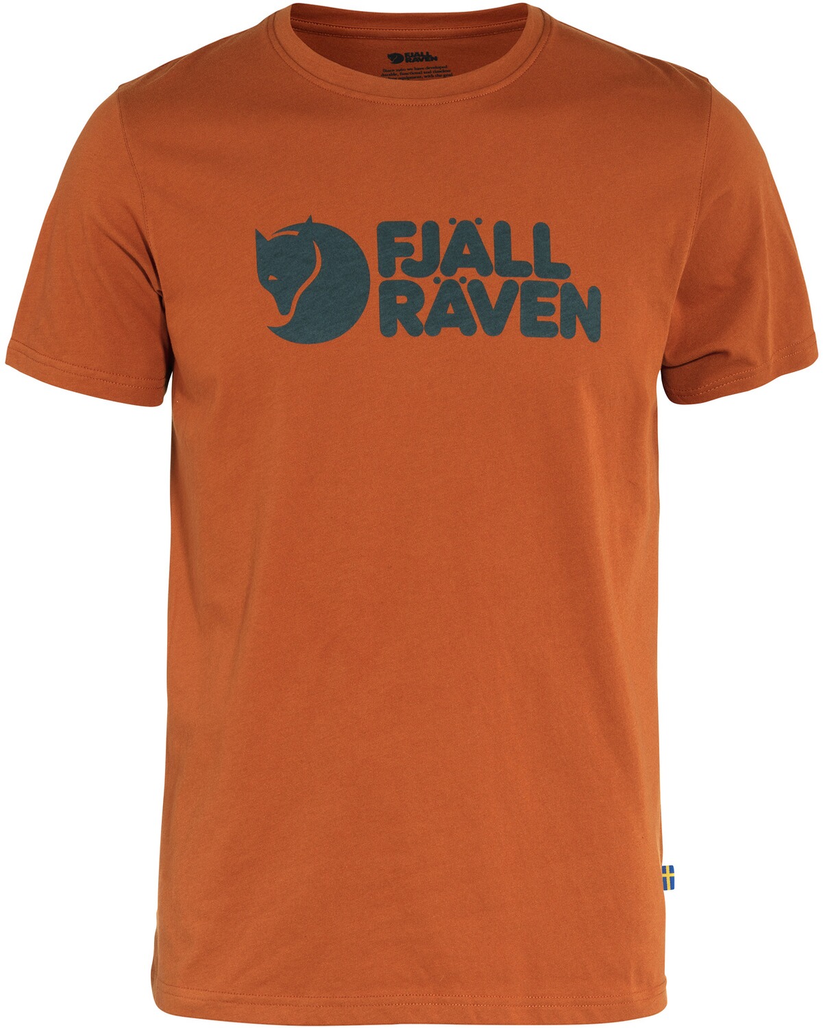 Fjällräven T-Shirt Logo Terracotta Brown (Größe: S)