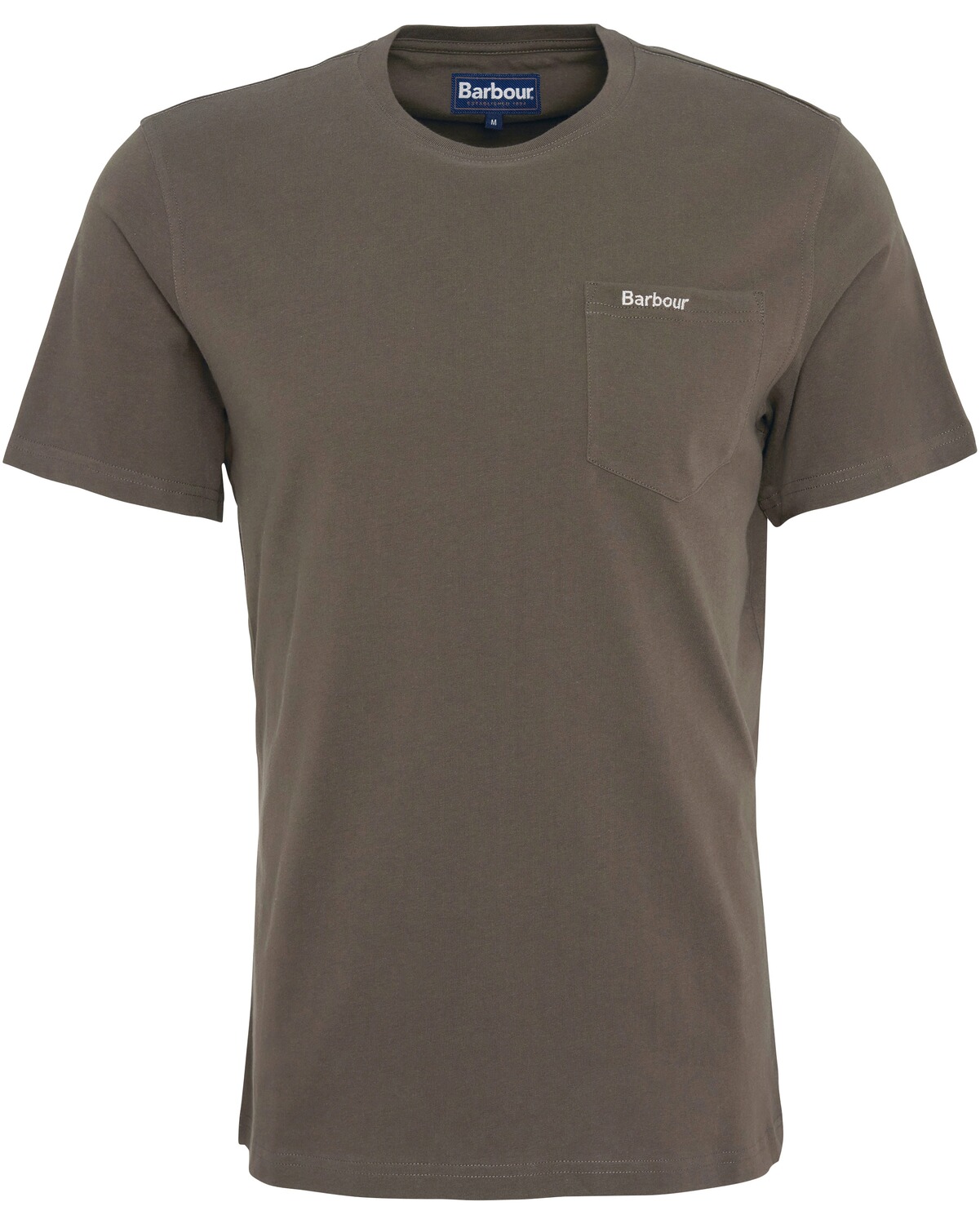 Barbour T-Shirt Langdon Pocket Tee Tarmac (Größe: 3XL)