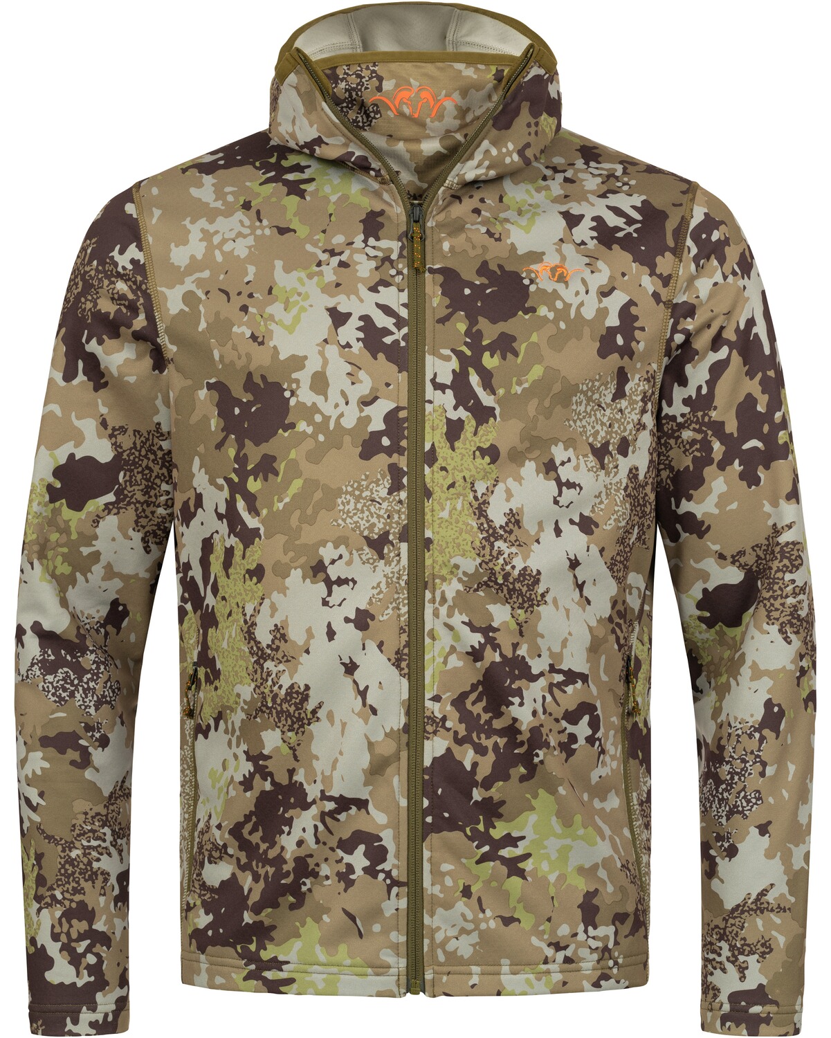 Blaser Outfits Midlayer-Hoody Drain HunTec Camo (Größe: 3XL)