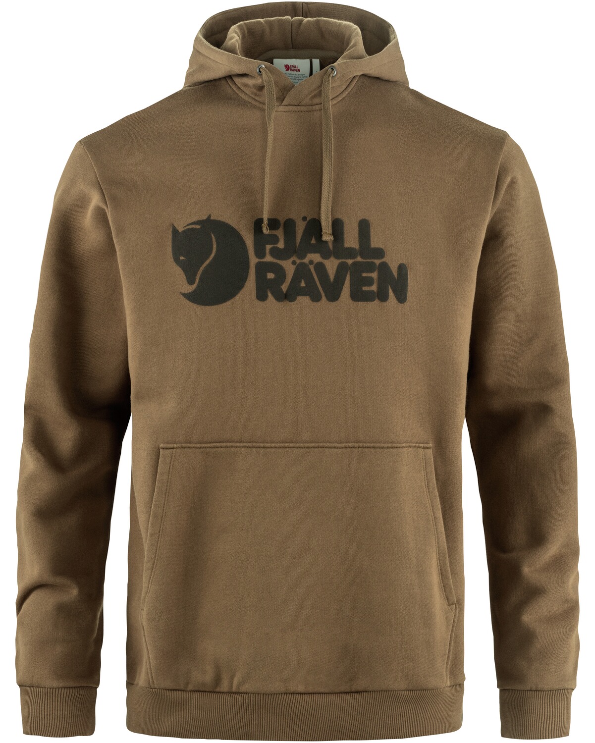 Fjällräven Hoodie Logo Wood Brown (Größe: S)