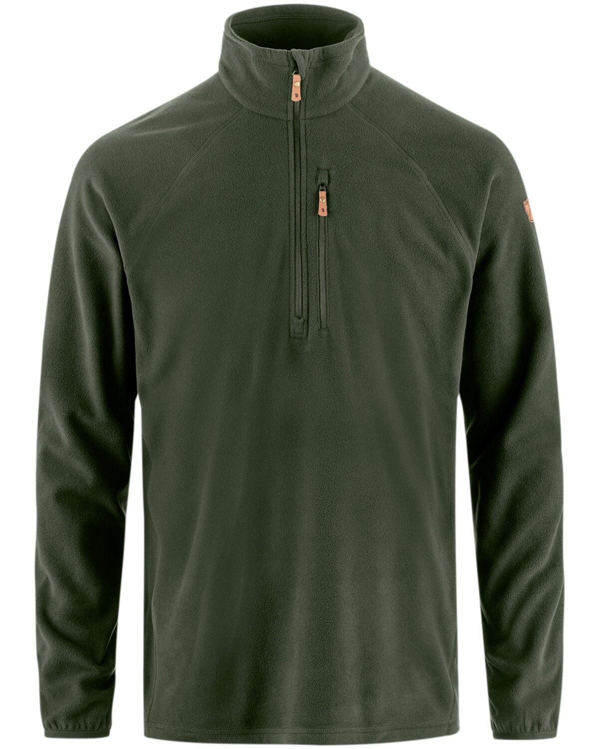 Fjällräven Fleecetroyer Övik Lite Half Zip Deep Forest (Größe: L)