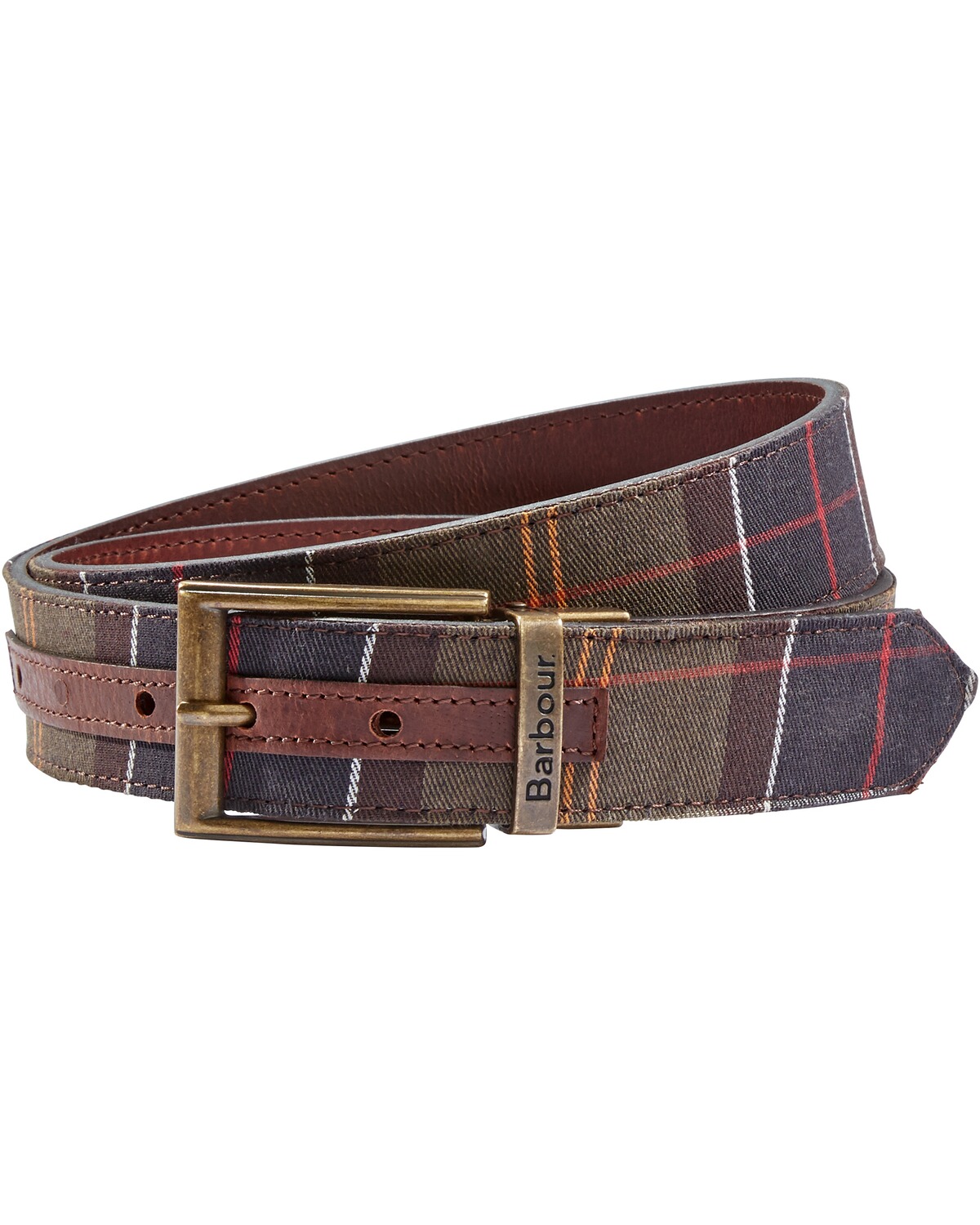 Barbour Wendegürtel Tartan Classic Tartan/Brown (Größe: L)