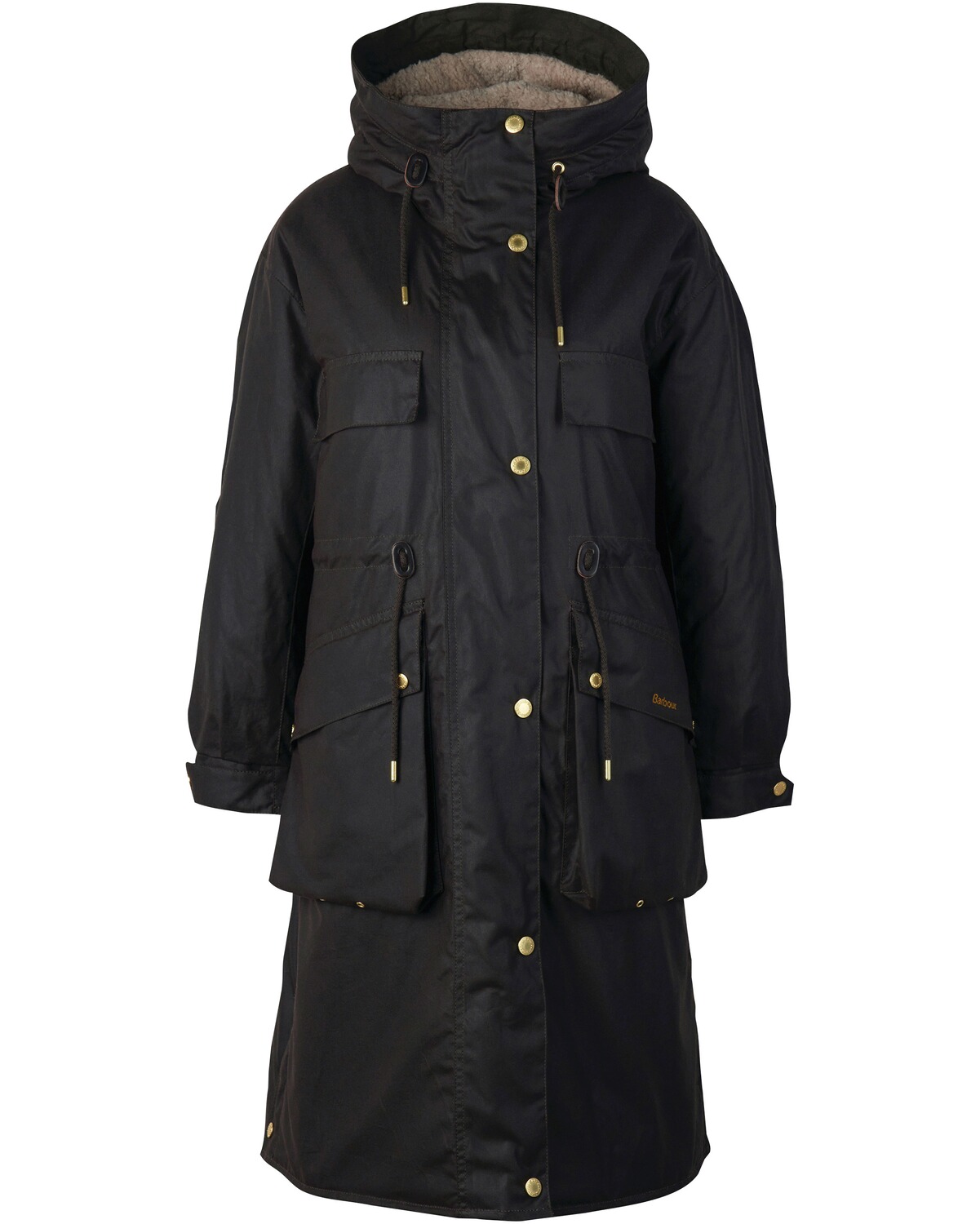 Barbour Wachsmantel Beckside Rustic/Classic (Größe: 16)