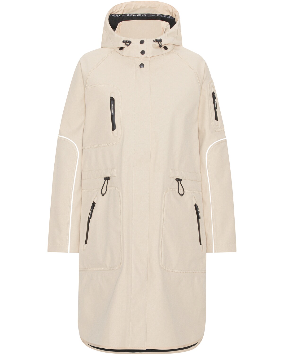 ILSE JACOBSEN Regenmantel Rain207 Beige (Größe: 34)