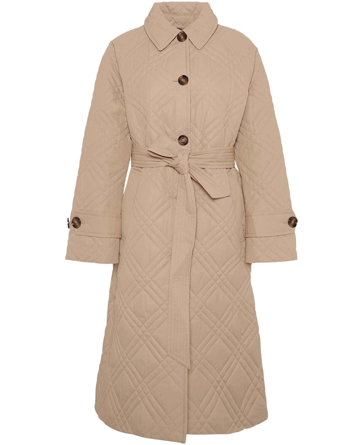 Barbour Stepptrench Mariah Honey/Muted Cabernet Tartan (Größe: 14)