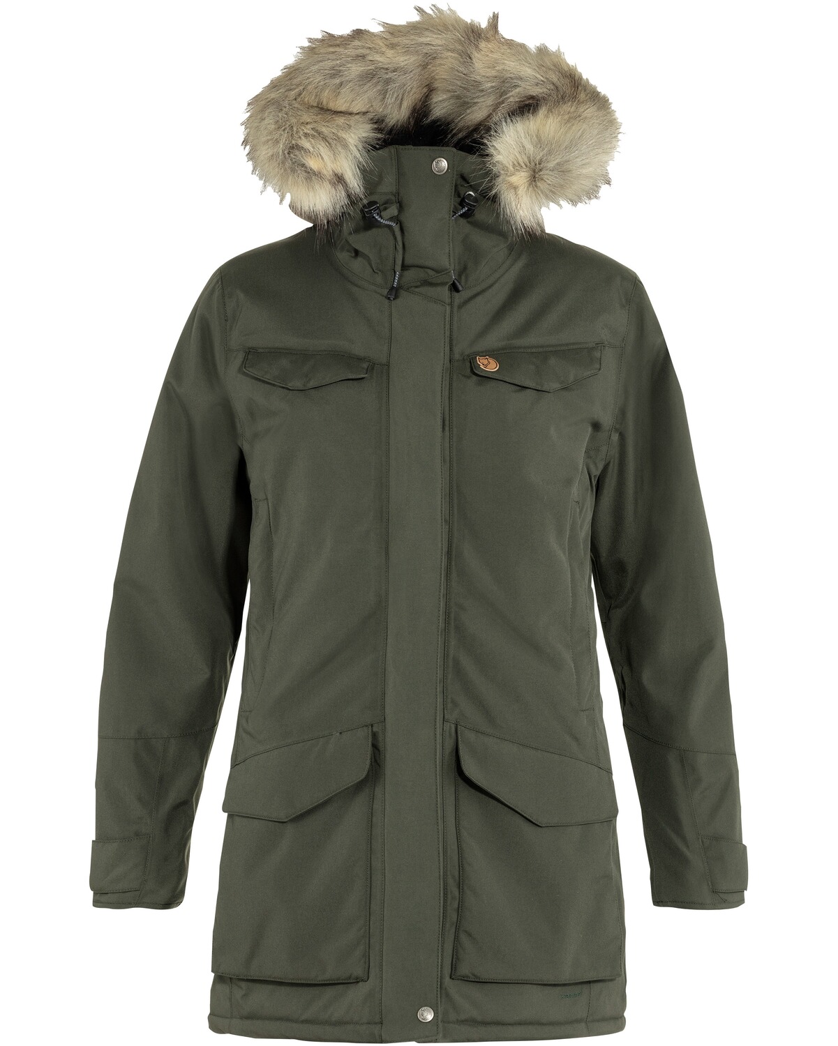 Fjällräven Damen Parka Nuuk Deep Forest (Größe: S)