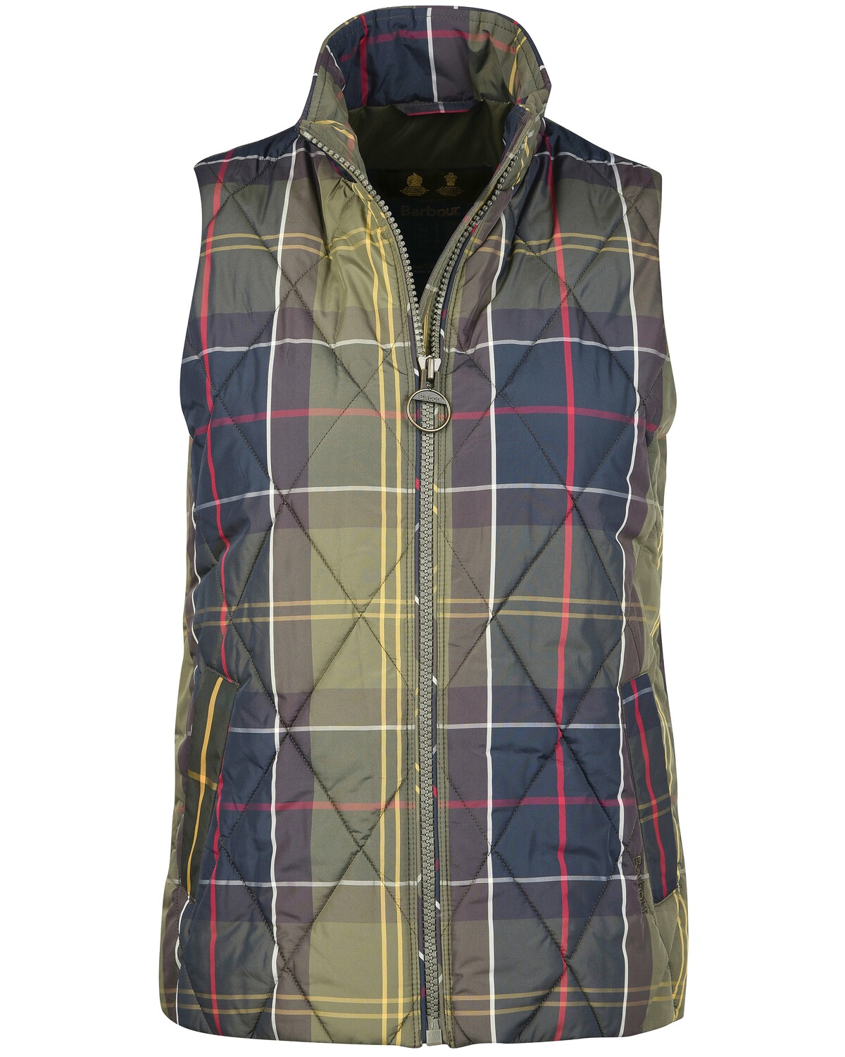 Barbour Steppweste Corry Liner Classic/Olive (Größe: 12)