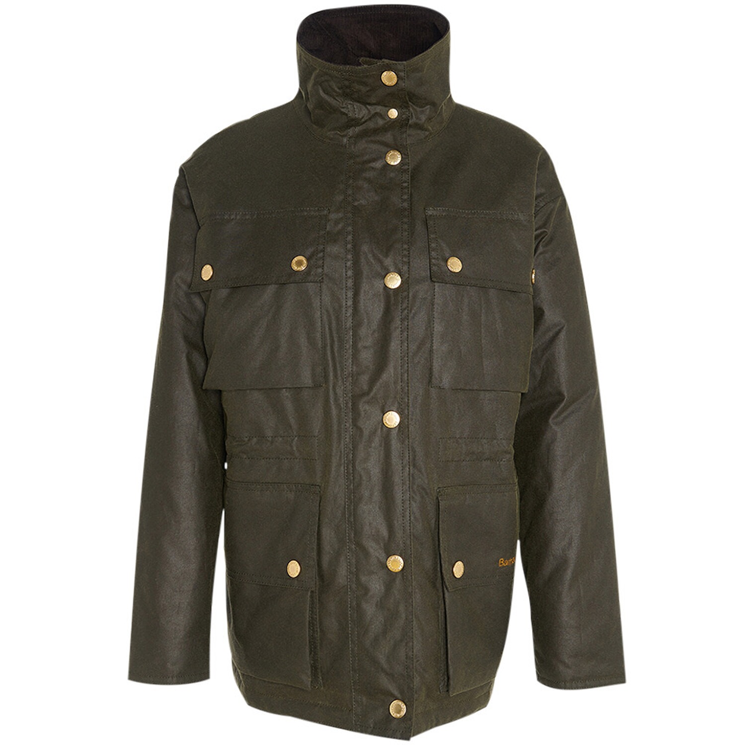 Barbour Wachsjacke Eva Archive Olive/Fern/Brown (Größe: 10)