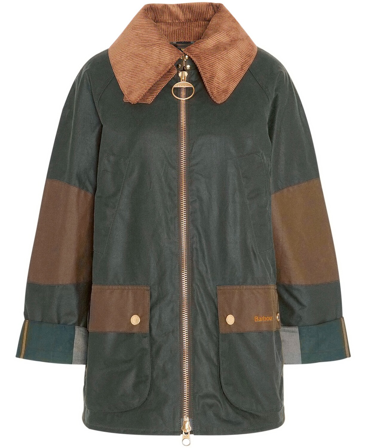 Barbour Wachsjacke Allerston Archive Olive/Beech/Ancient (Größe: 6)