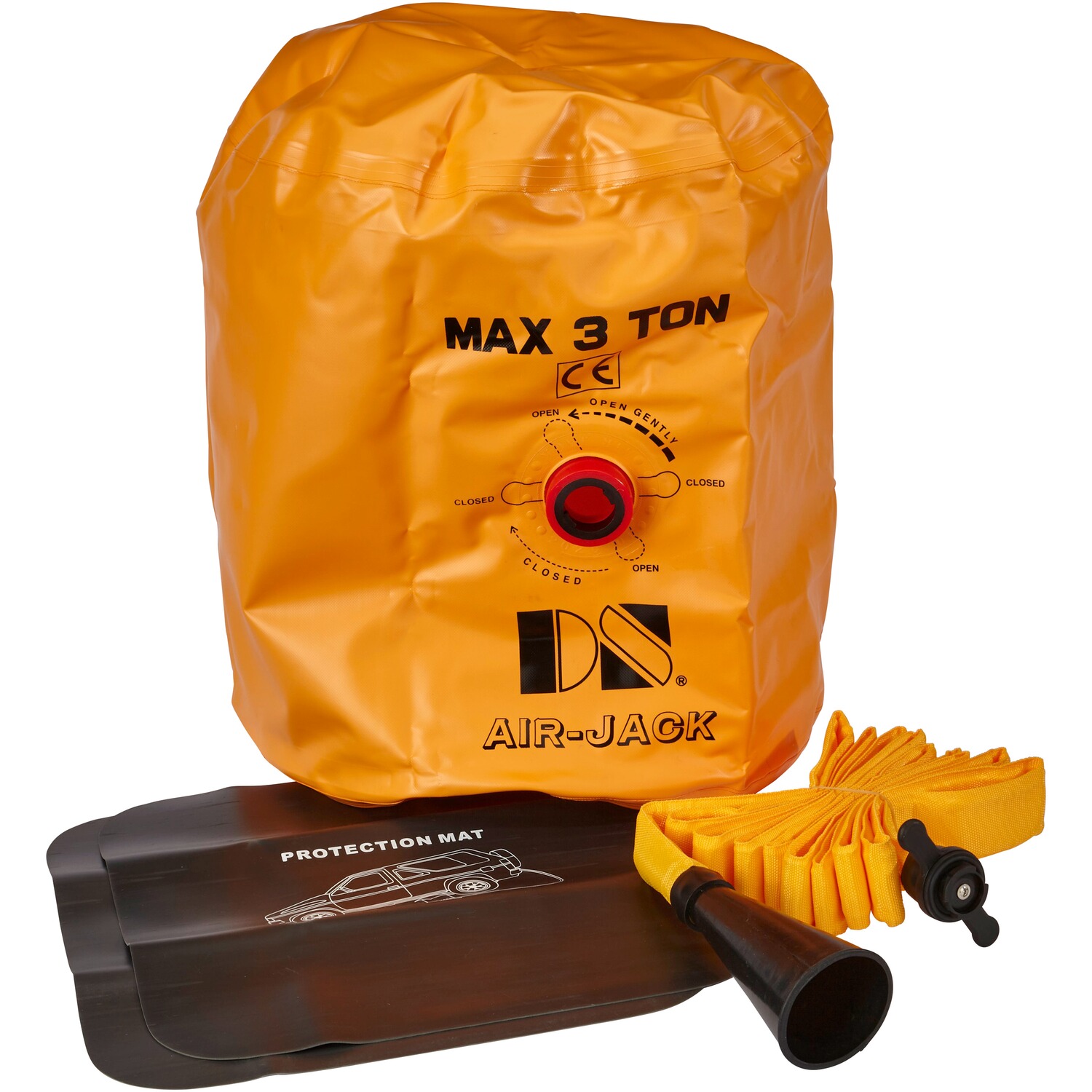 Berger & Schröter Luftkissen-Wagenheber Tragkraft 3 t