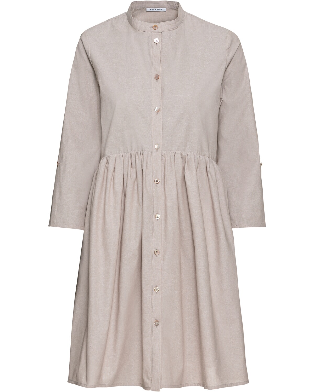 FELICITAS Midikleid Karla Ecru (Größe: 34)