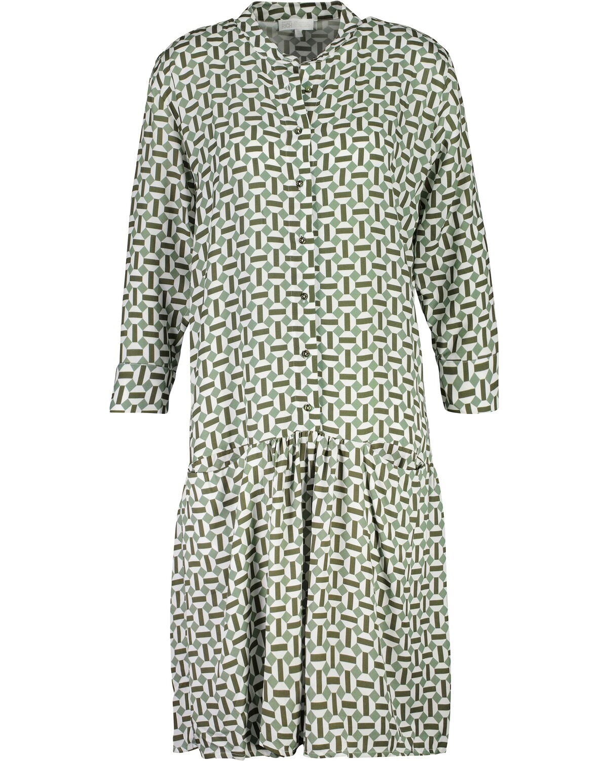 Better Rich Stufenkleid Hollywood Military Green (Größe: L)