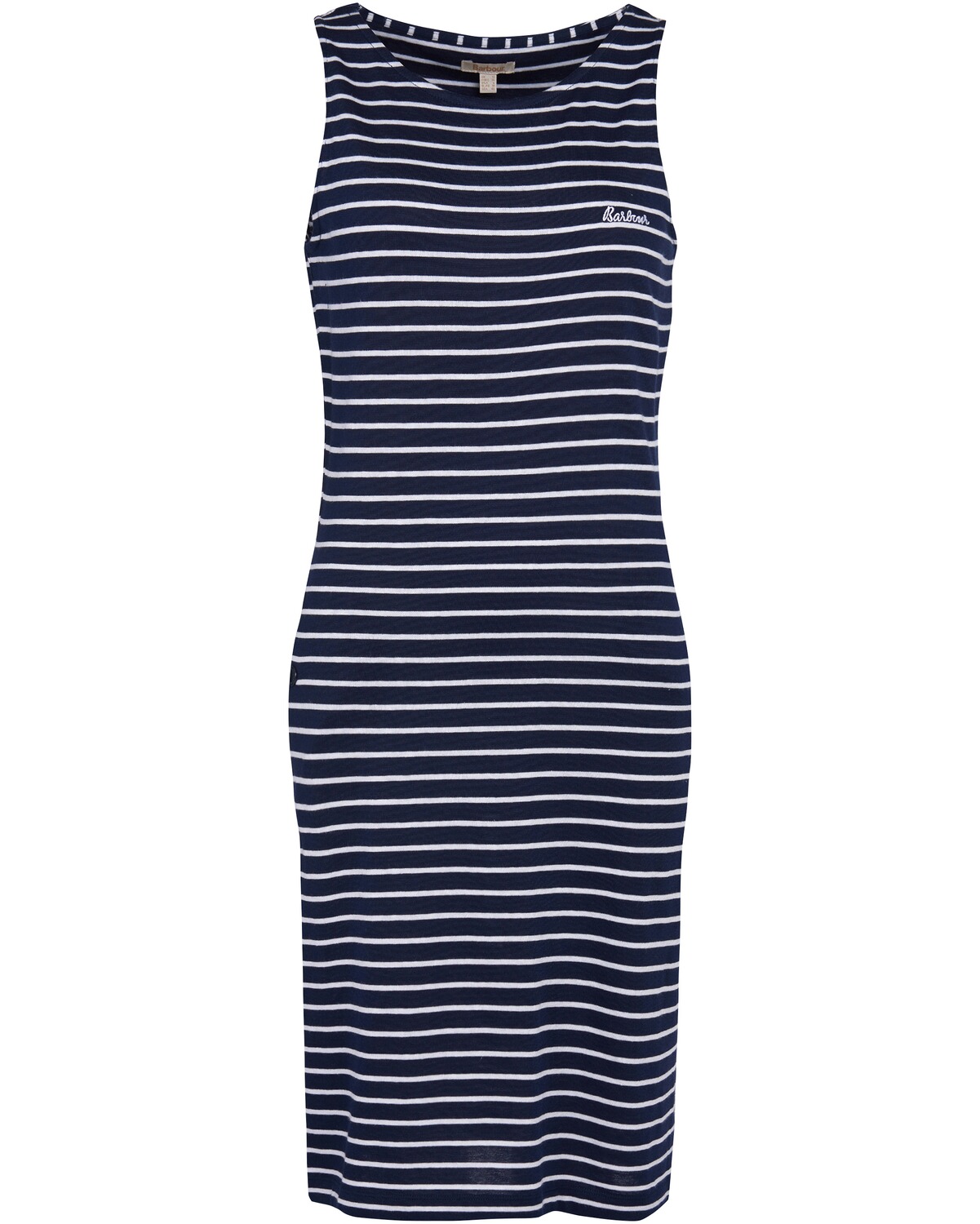 Barbour Streifenkleid Dalmore Navy/Weiß (Größe: 10)