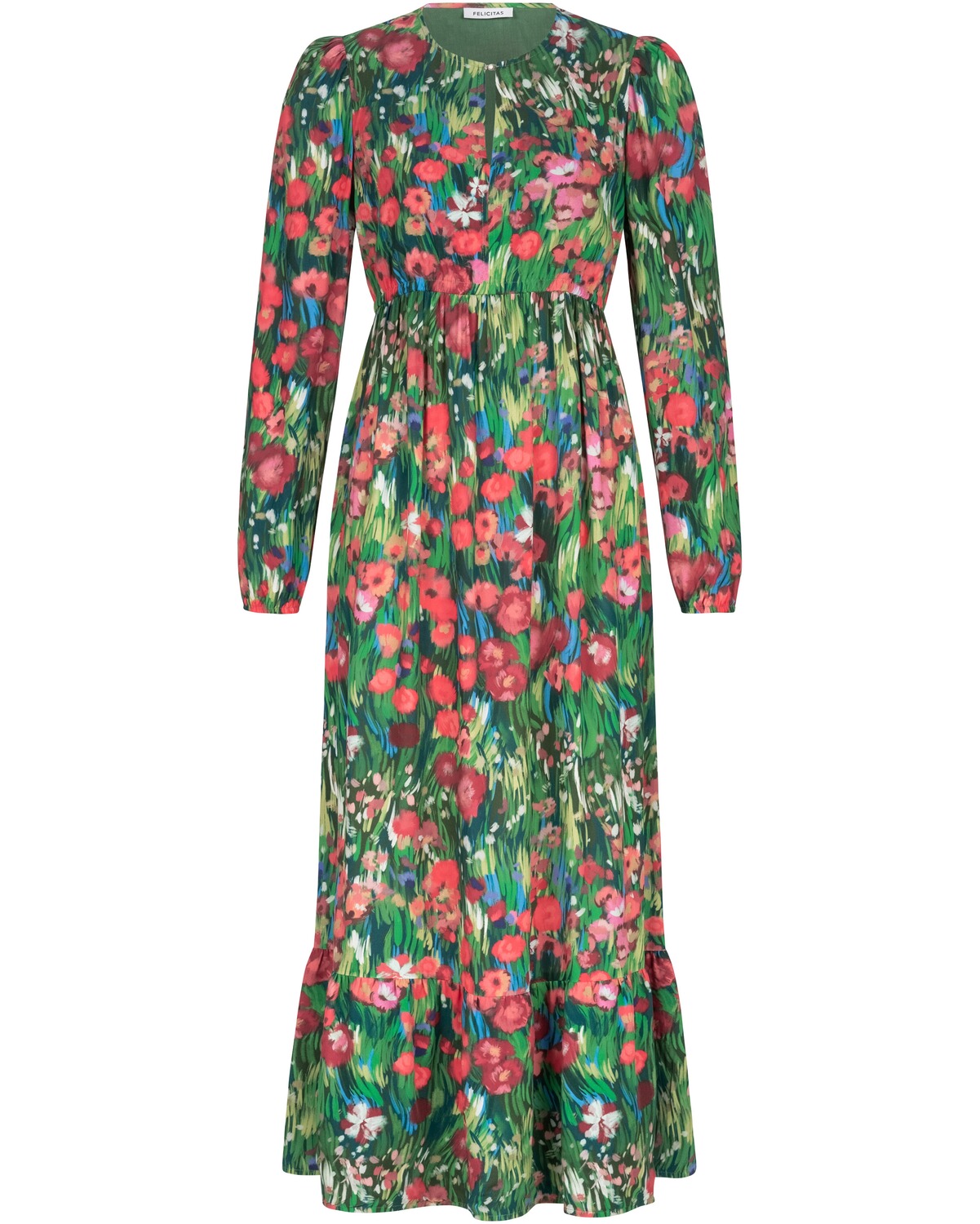 FELICITAS Maxikleid Konstantina Grün (Größe: 34)