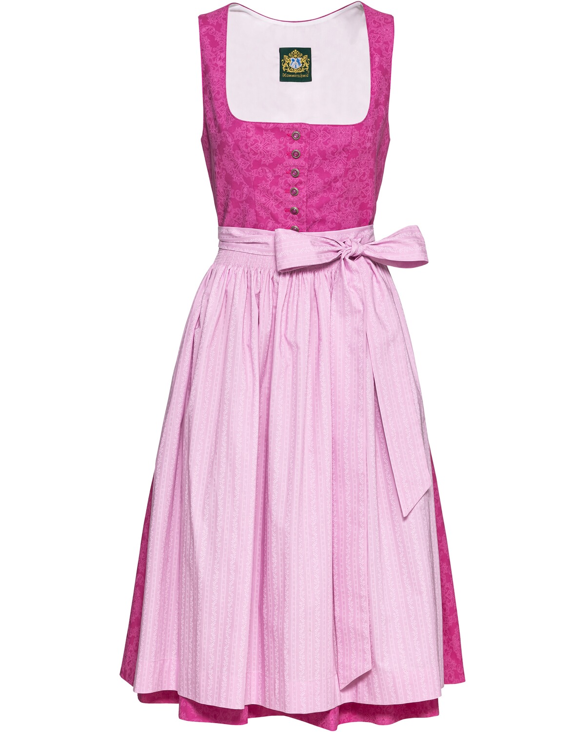 Hammerschmid Baumwoll-Dirndl Pillersee Pink (Größe: 38)