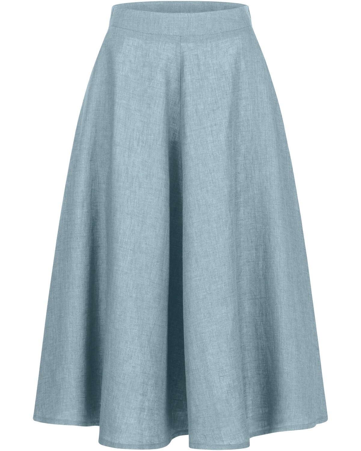 FELICITAS Leinenrock Rosella Hellblau (Größe: 38)