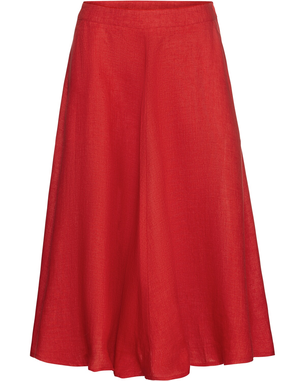 FELICITAS Leinenrock Rosella Rot (Größe: 42)