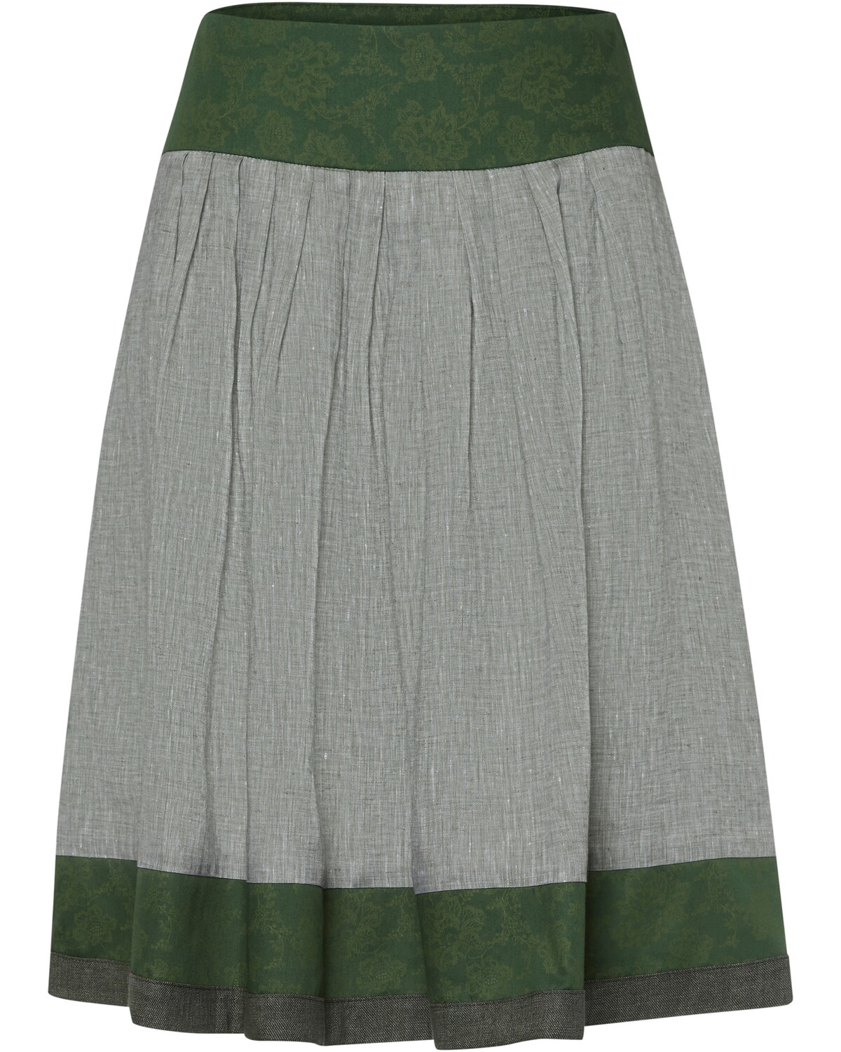 FELICITAS Rock Rika Hell-Oliv (Größe: 34)