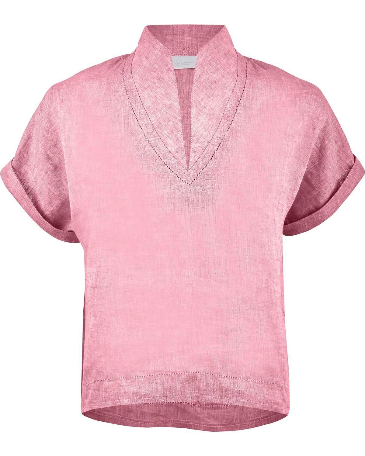 FELICITAS Leinen-Blusenshirt Belinda Coral (Größe: M)