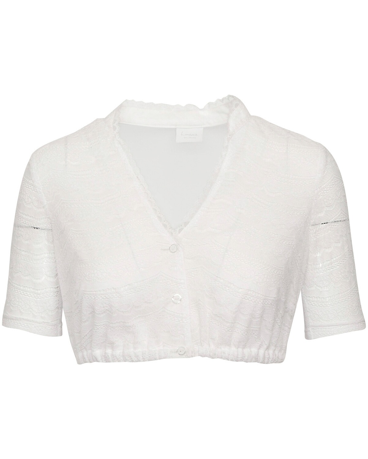 FELICITAS Dirndlbluse Rhenda Weiß (Größe: 38)