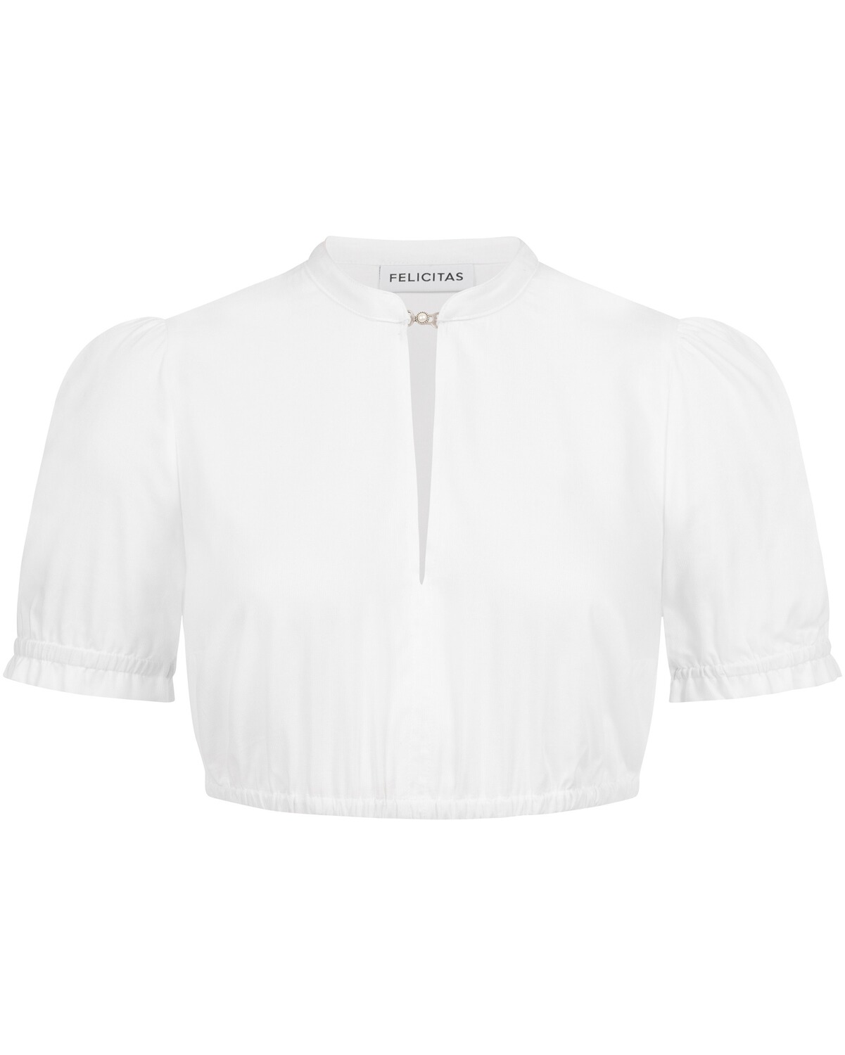 FELICITAS Dirndlbluse Grace Weiß (Größe: 34)