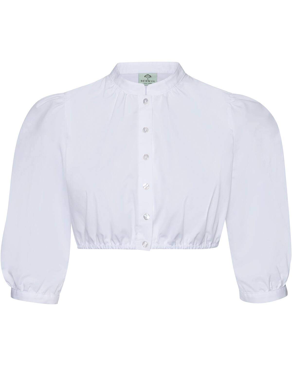 Berwin Dirndlbluse Weiß (Größe: 40)