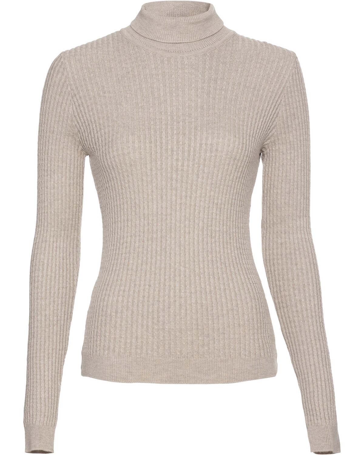 FELICITAS Rollkragenpullover Roding Sand (Größe: XXL)