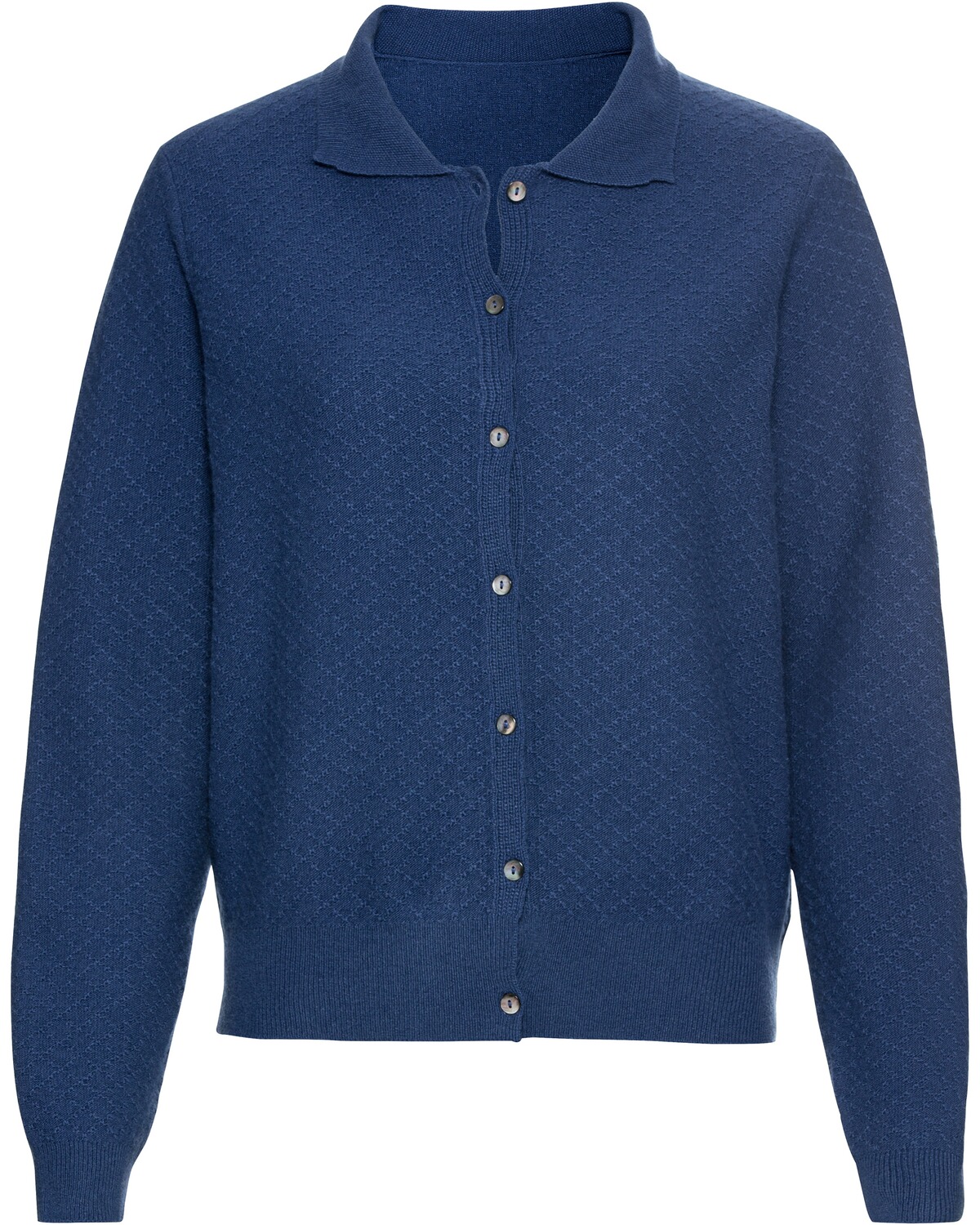 FELICITAS Strickjacke Carla Blau (Größe: L)