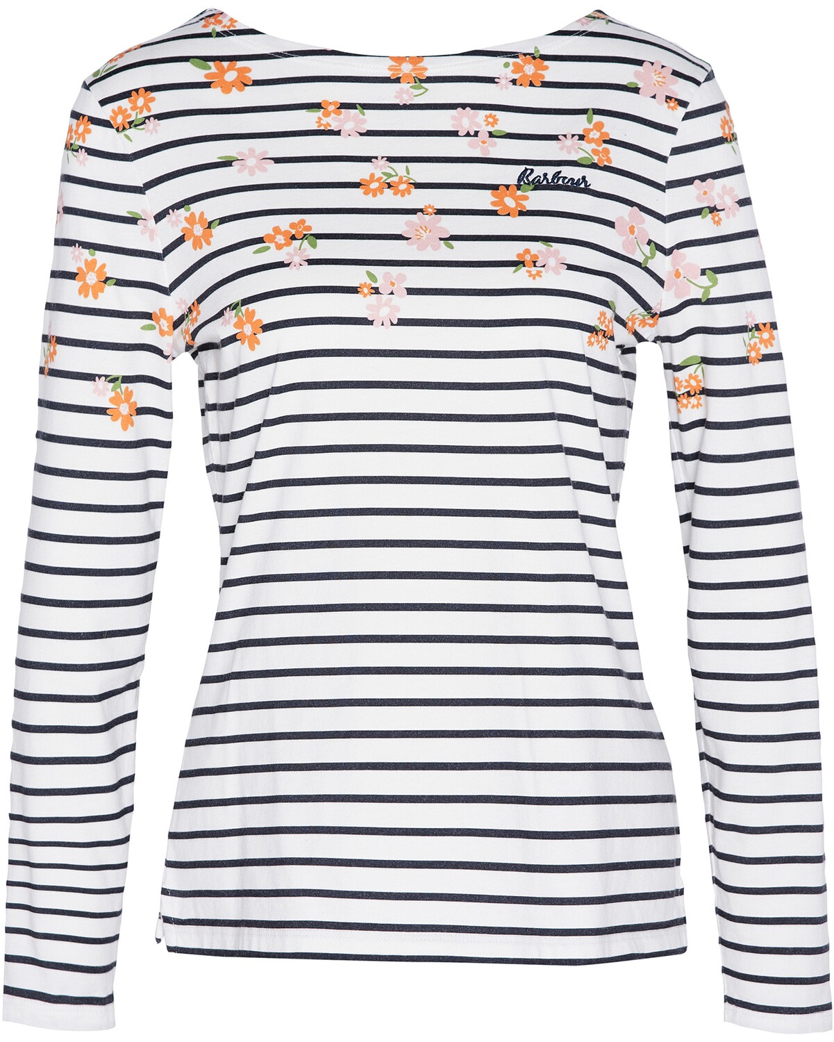 Barbour Streifenshirt Bradley Print Top Coast Print (Größe: 8)