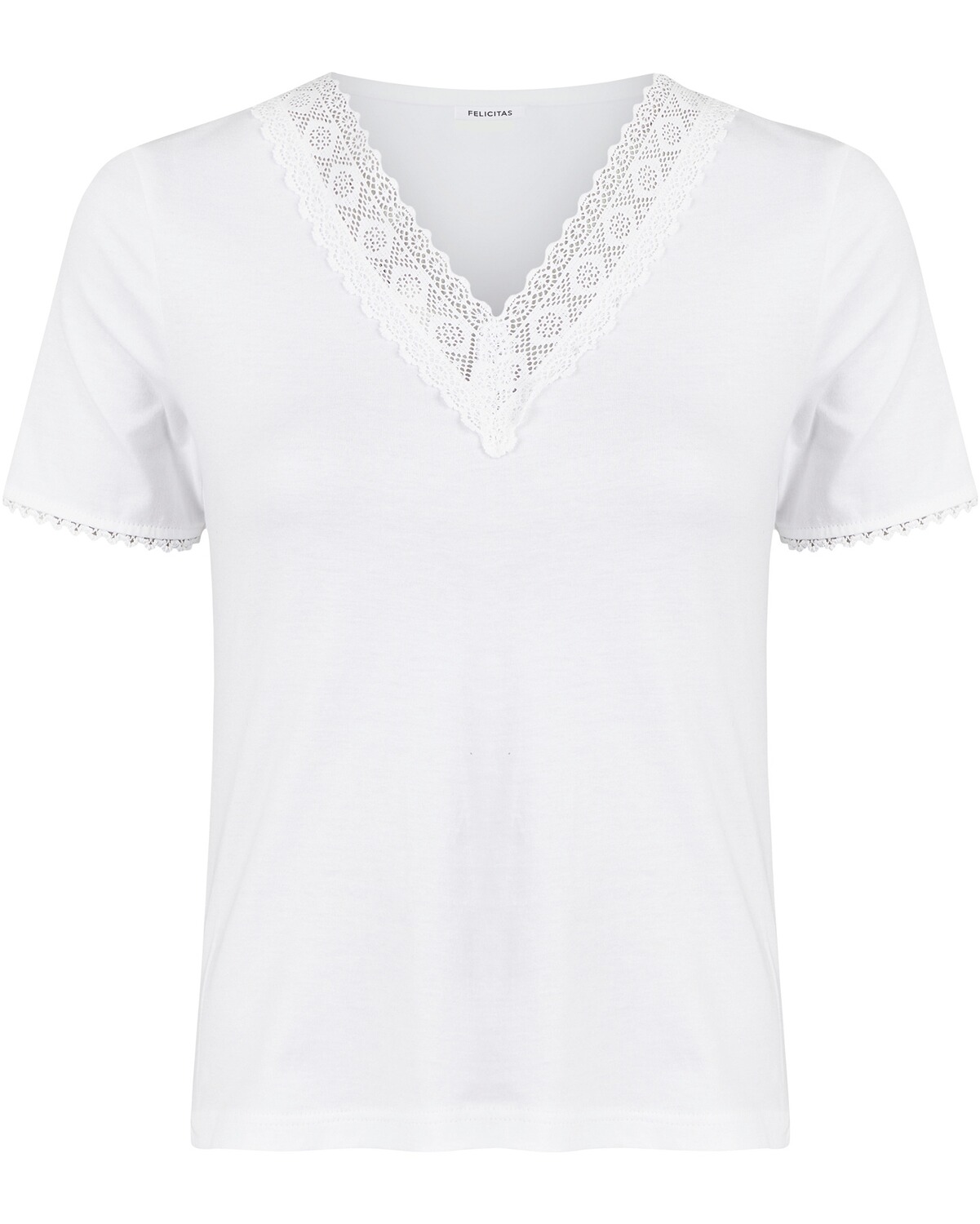 FELICITAS T-Shirt Sarah Weiß (Größe: L)