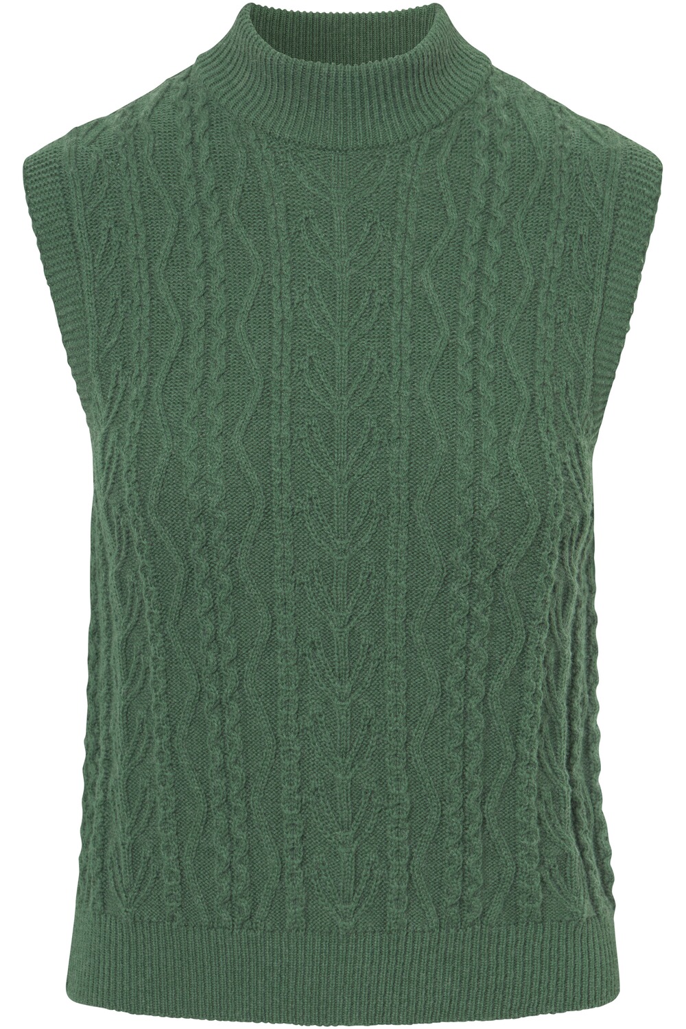 FELICITAS Zopf-Pullunder Pearl Tanne (Größe: L)