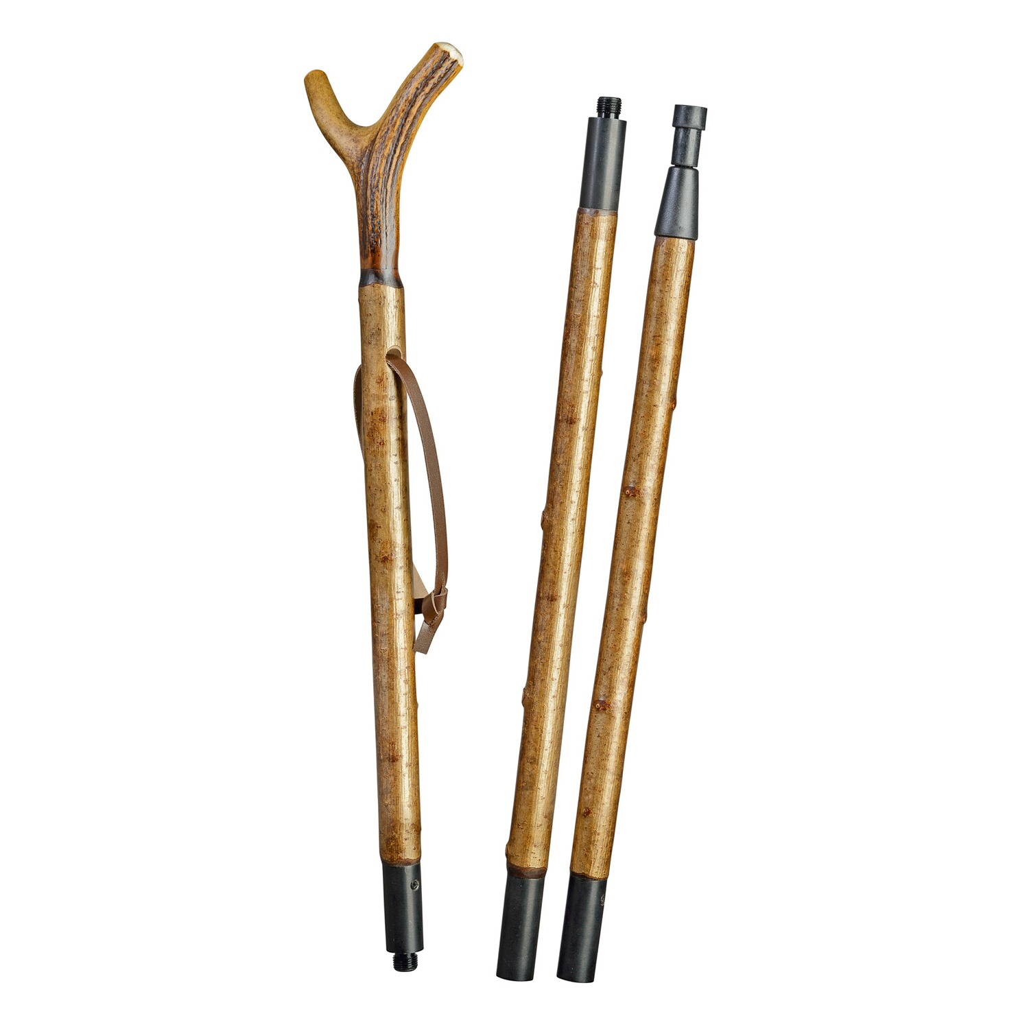 GASTROCK Zielstock Hirschhorngabel – 3-teilig