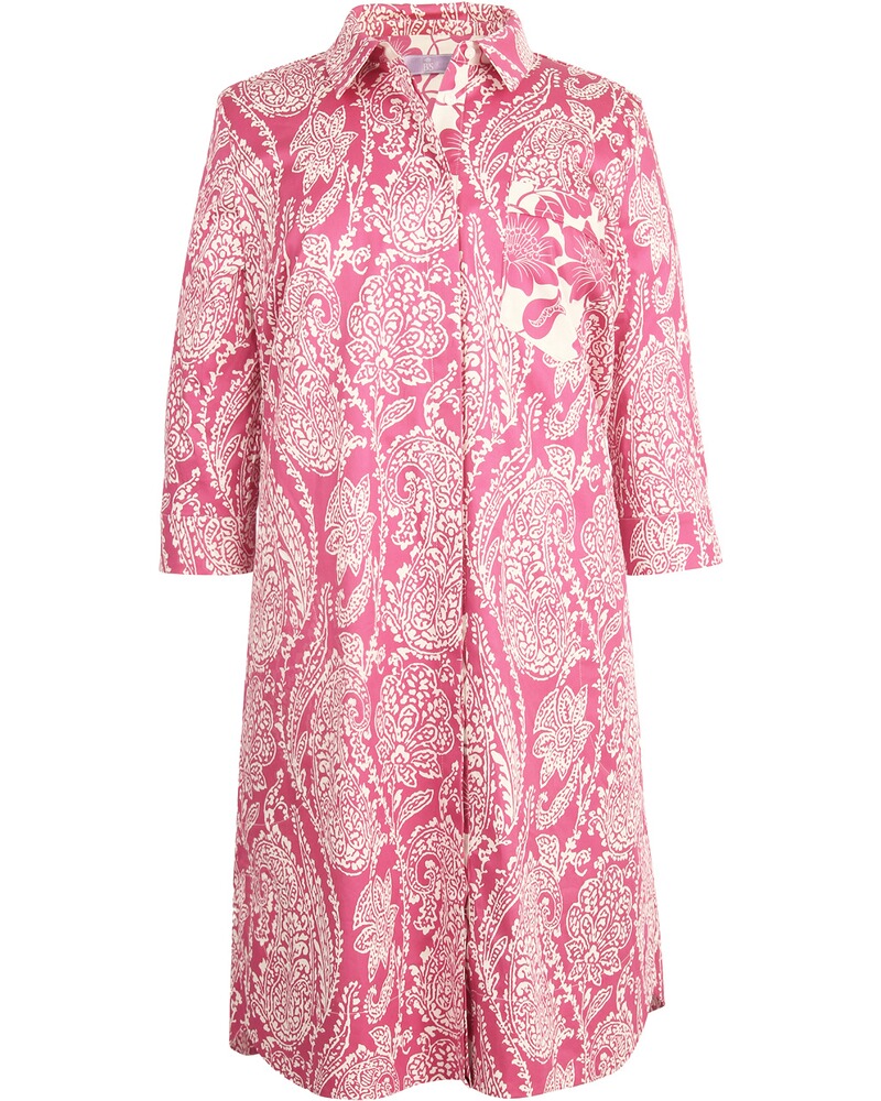 Florales Hemdblusenkleid