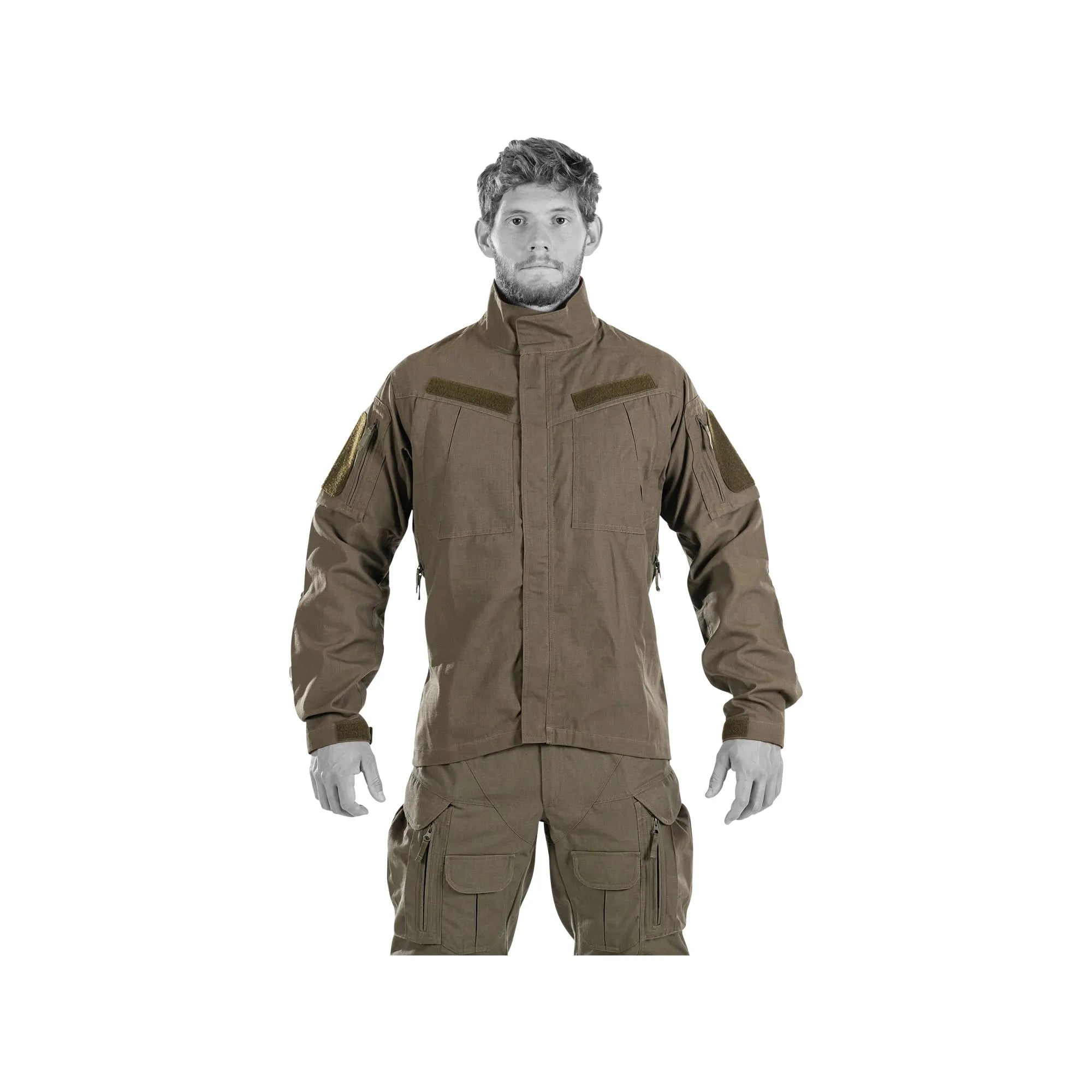 Lindnerhof Field Shirt AdvancedX steingrau oliv