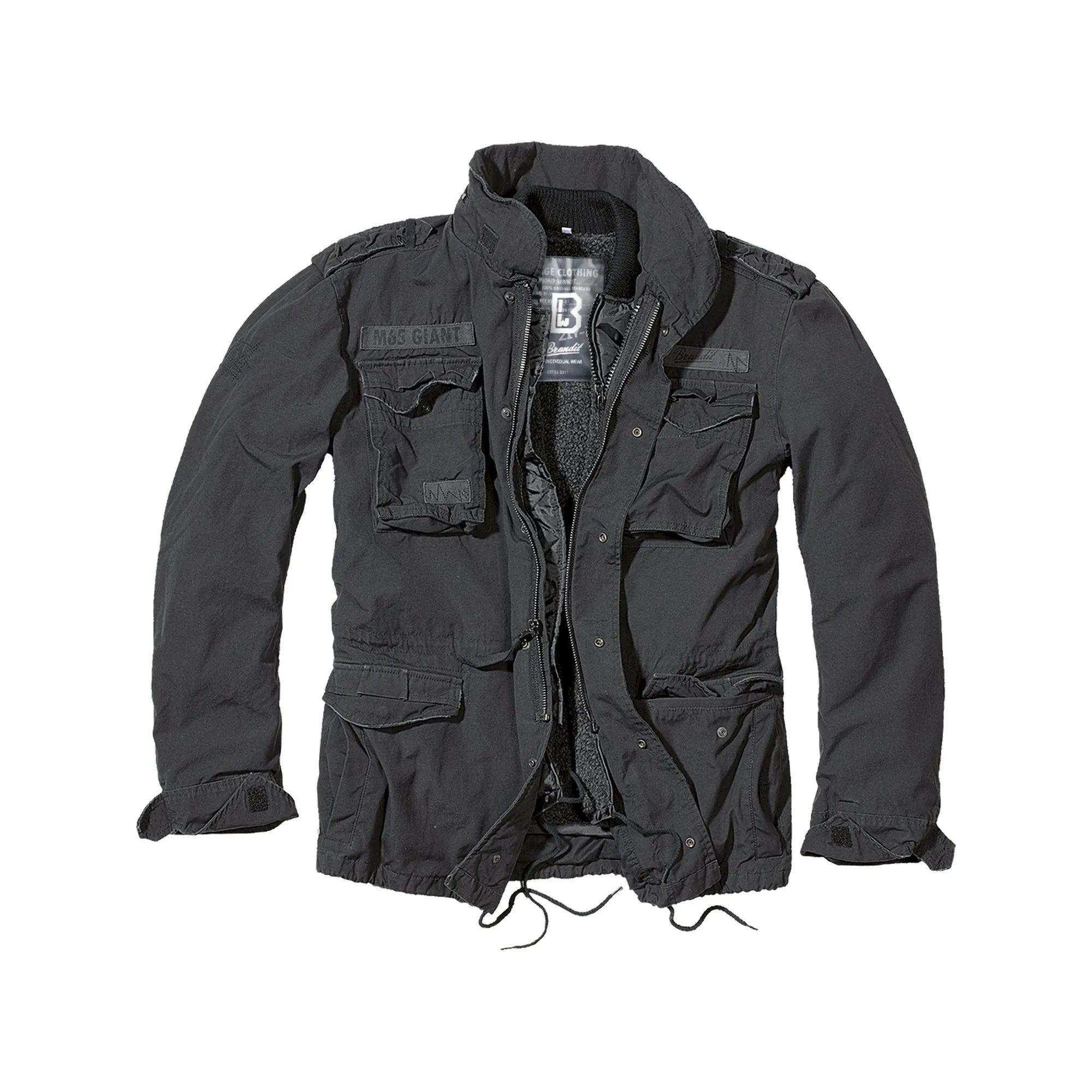 Brandit Feldjacke M-65 Giant schwarz