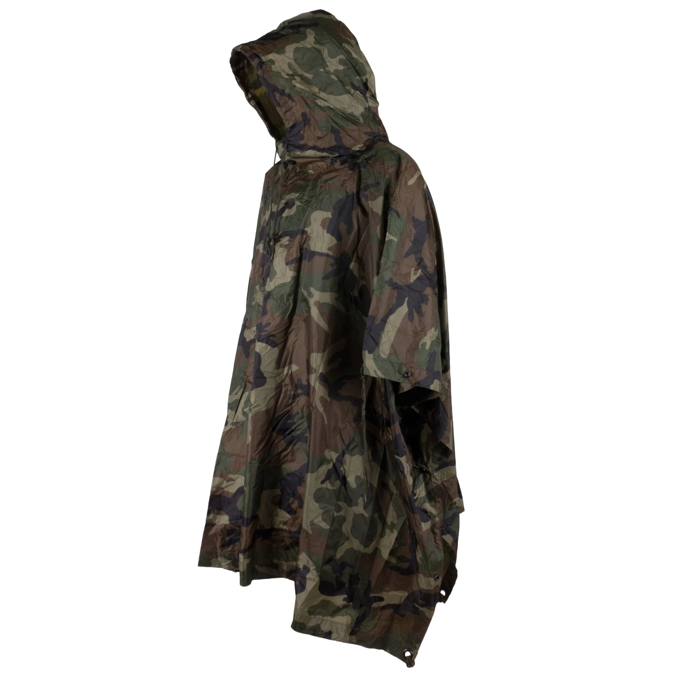 Mil-Tec Regenponcho PE R/S woodland
