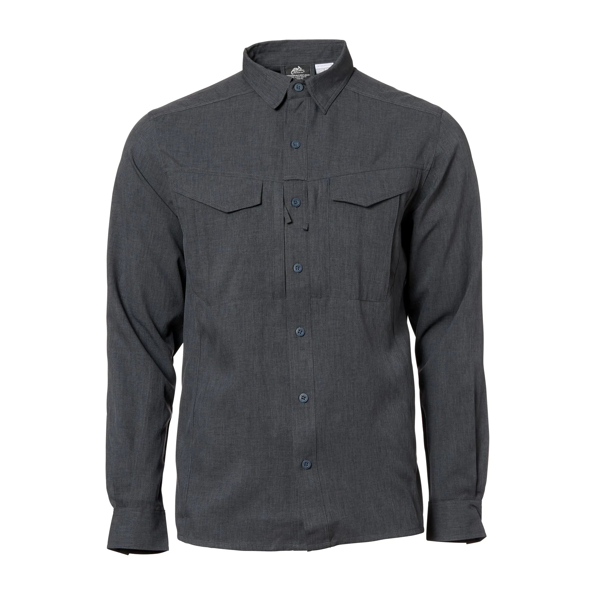 Helikon-Tex Hemd Defender MK2 Gentleman Shirt melange black grey