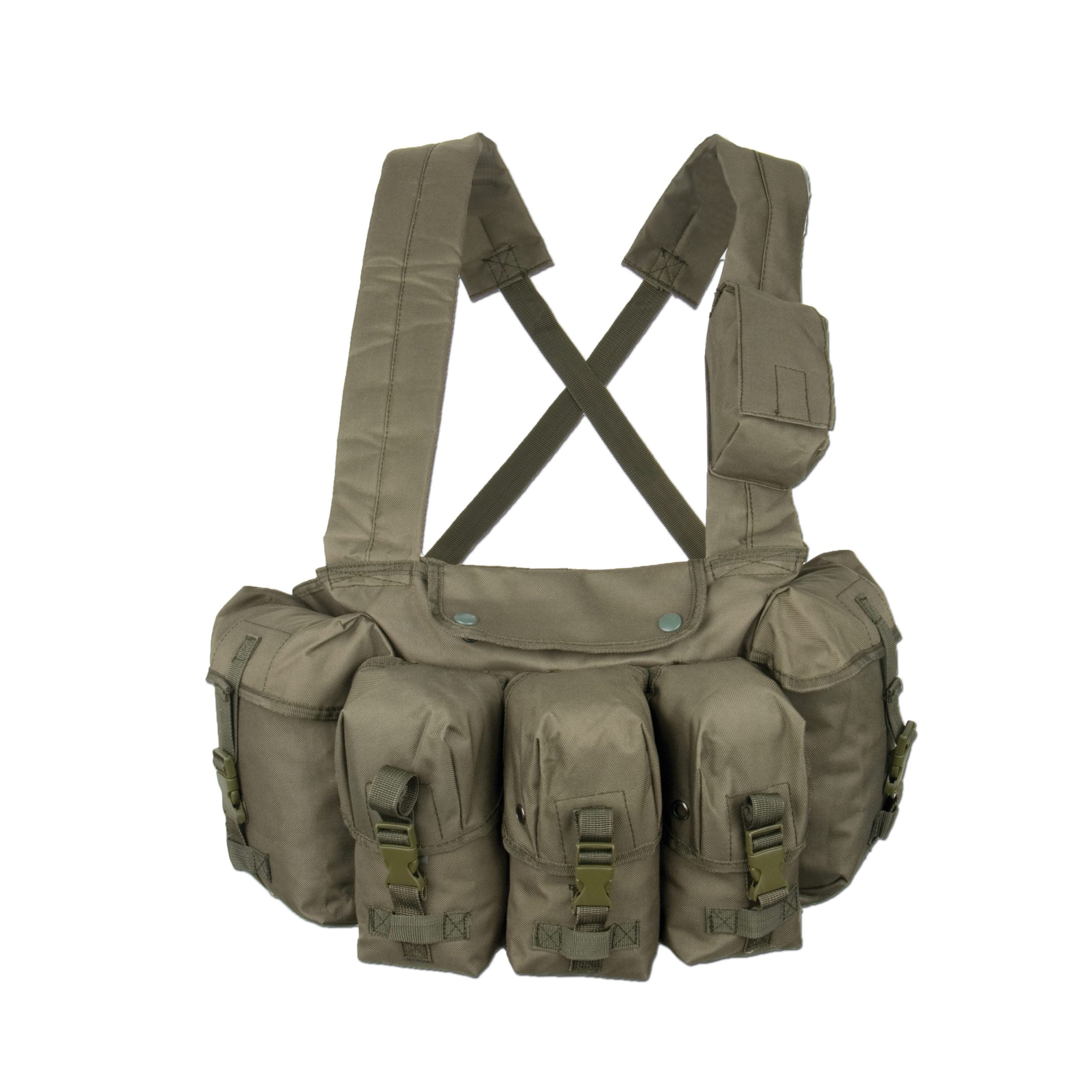 Chest-Rig 6-Pocket oliv