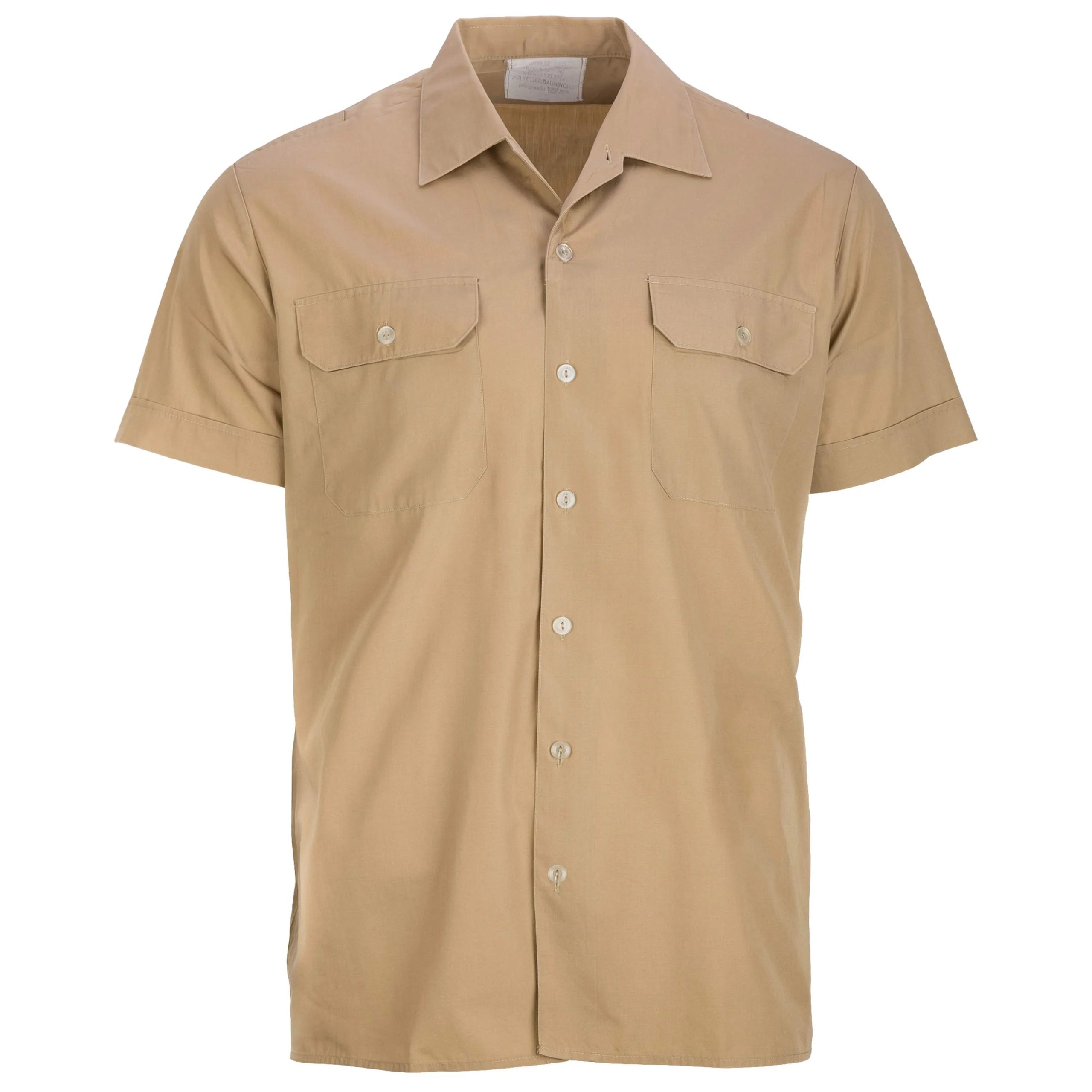 BW Diensthemd Kurzarm sand gebraucht