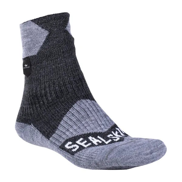 Sealskinz Socken Bircham schwarz grau