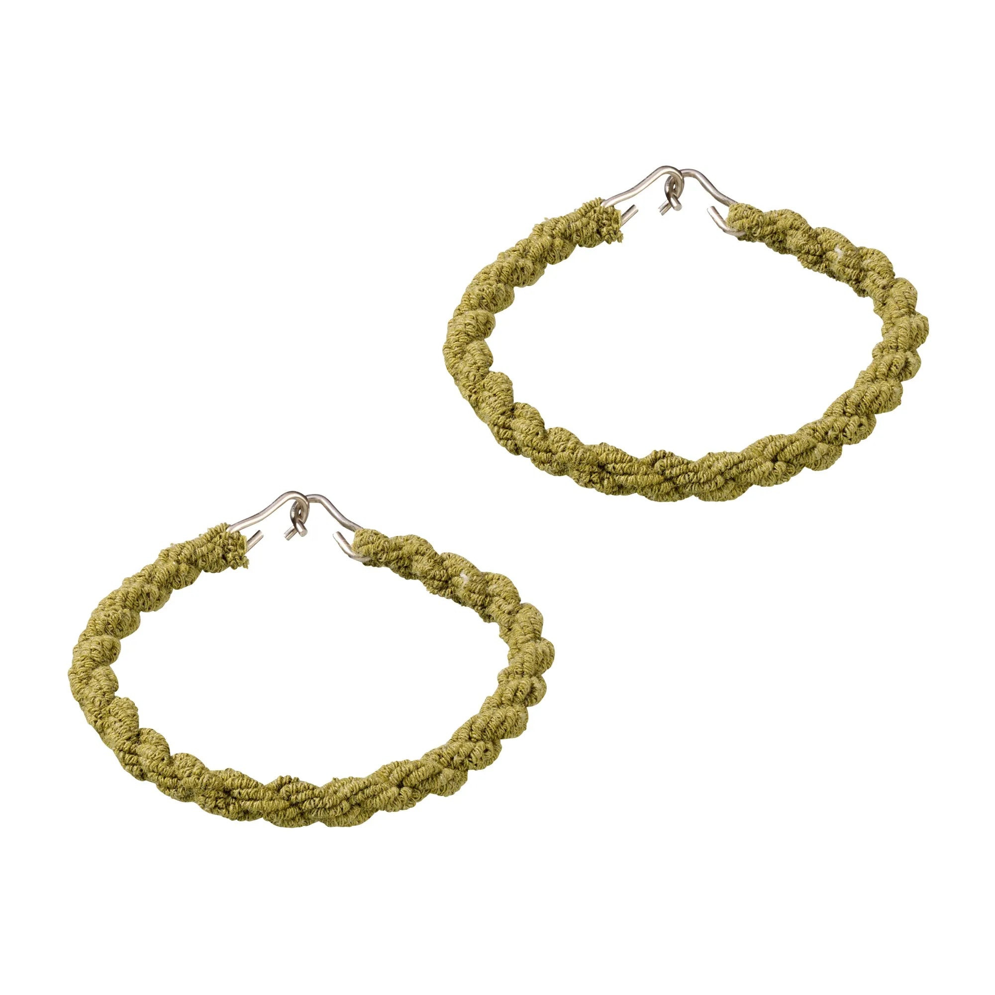 Hosengummibänder mit Haken oliv