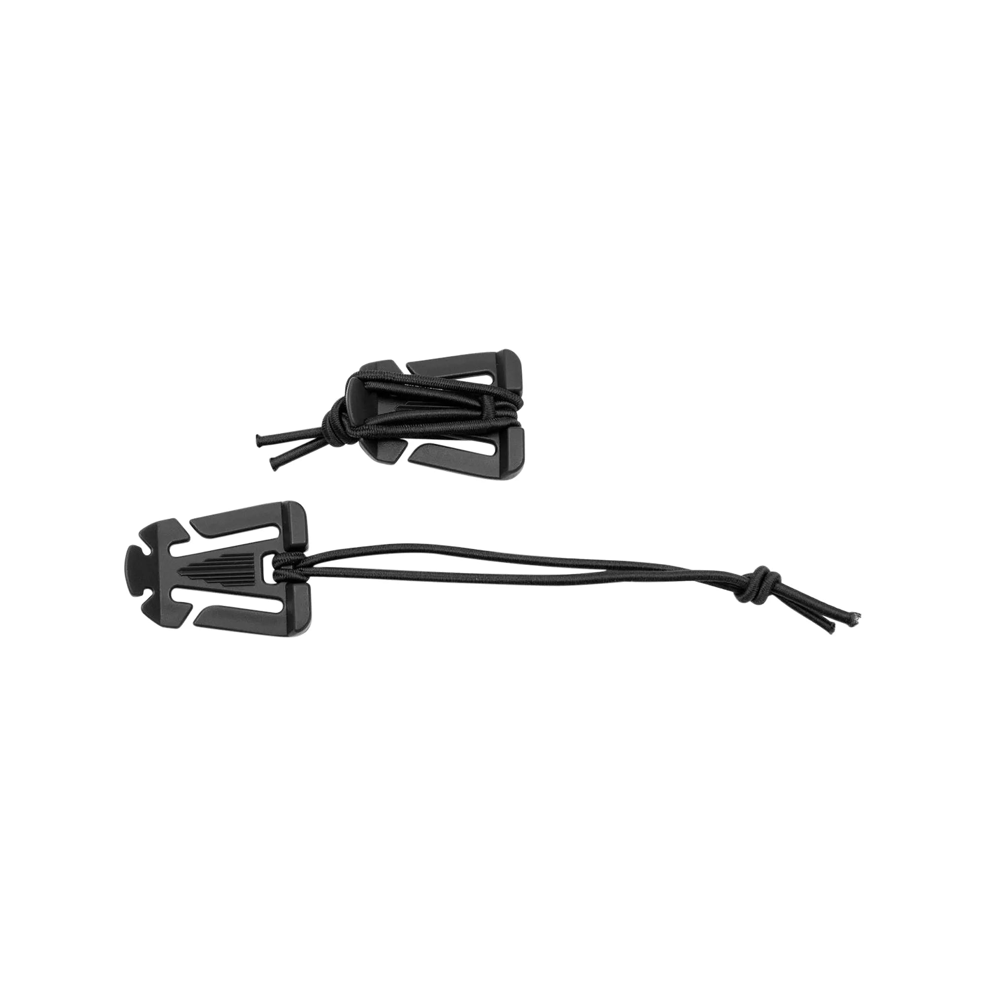 MFH Clip mit Gummiband Molle 2er Pack schwarz