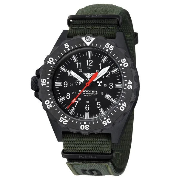 KHS Uhr Shooter MKII Field Natoband XTAC oliv