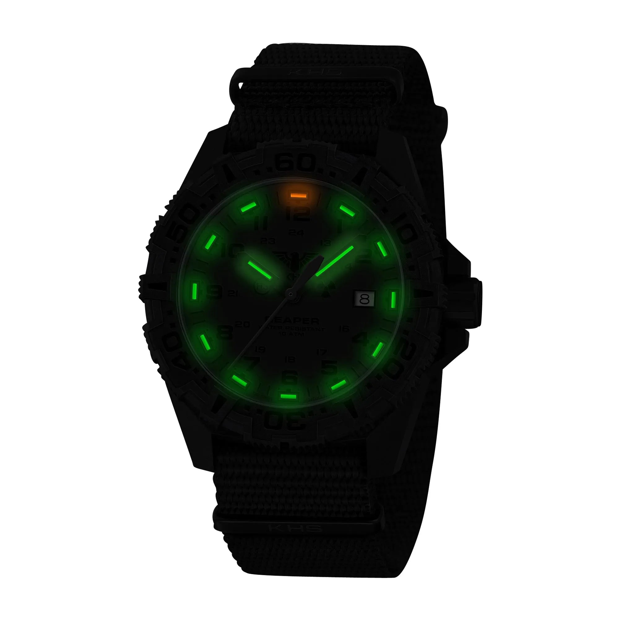 KHS Uhr Reaper MK II XTAC Field Natoband schwarz